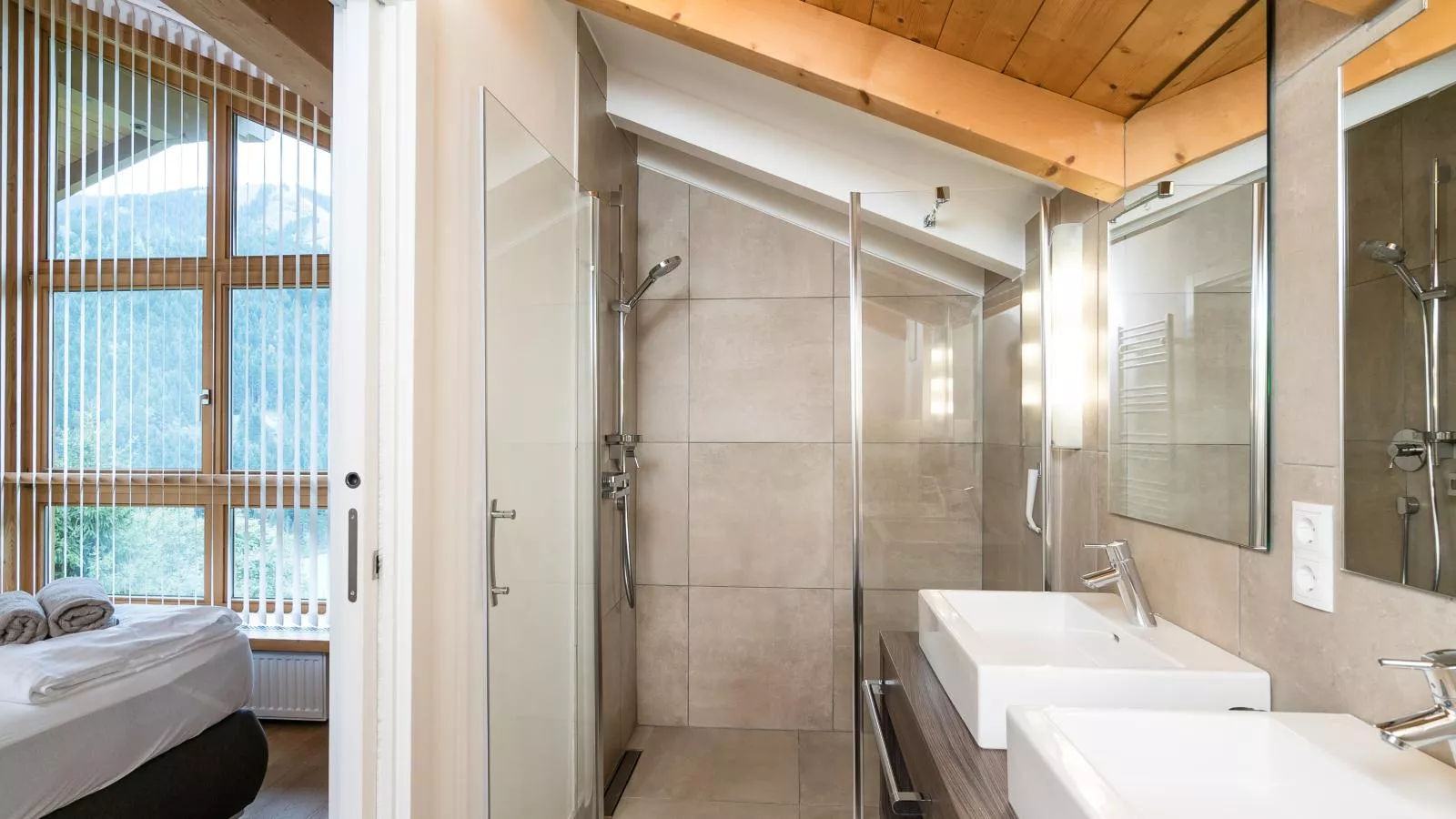 Chalet Huski Viehhofen-Bathroom