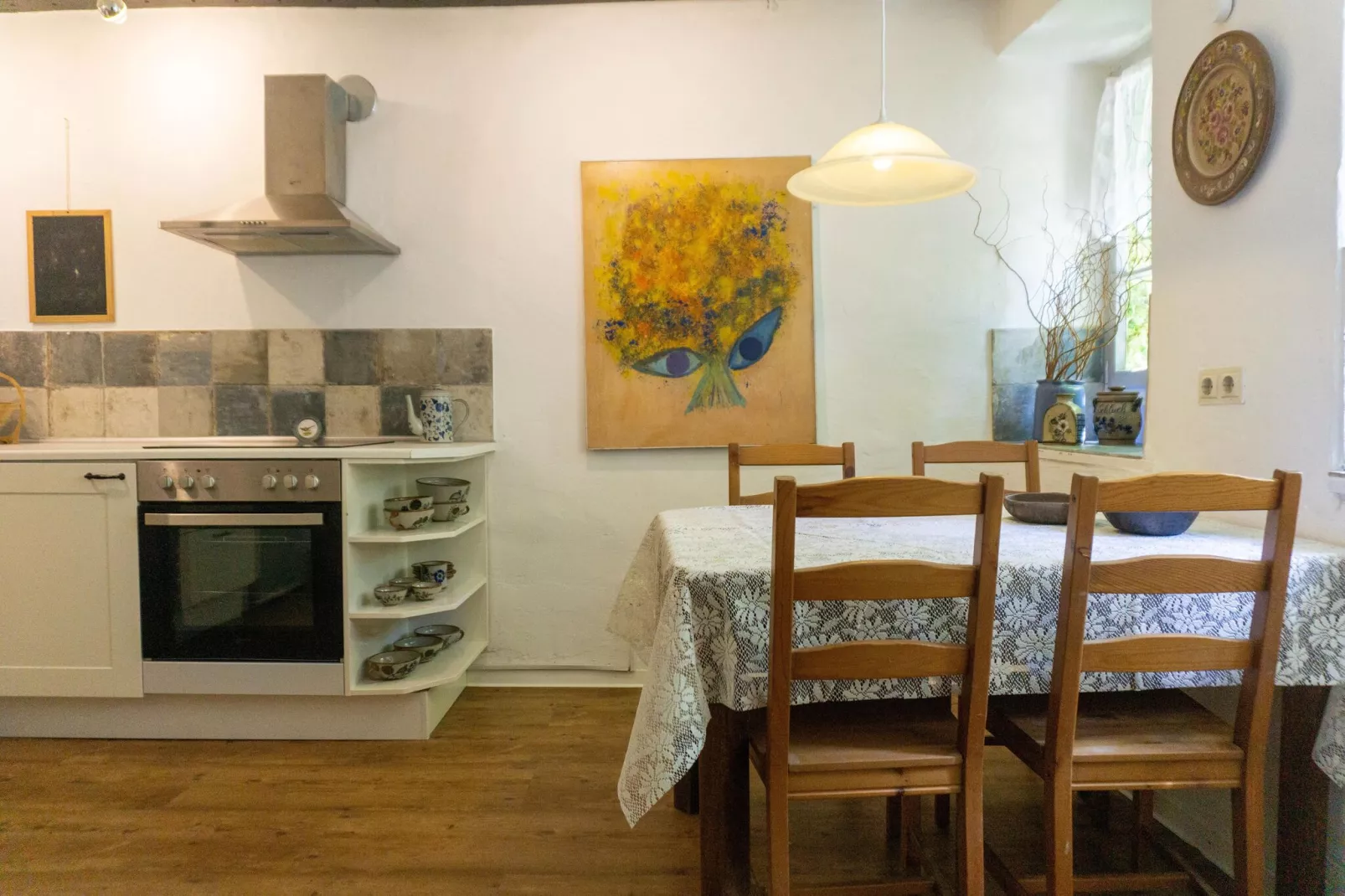 Ferienwohnung Erdenreich im Pyrmonter Zehnthof-Kitchen