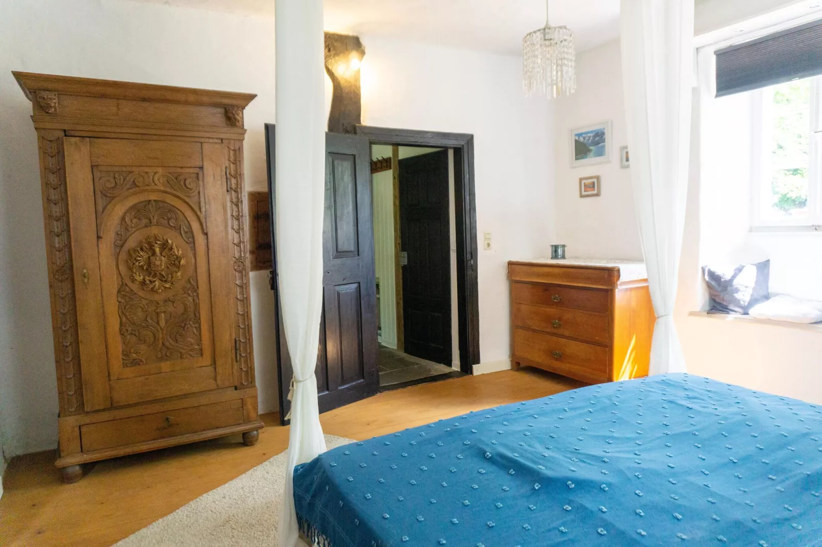Ferienwohnung Erdenreich im Pyrmonter Zehnthof-Bedroom
