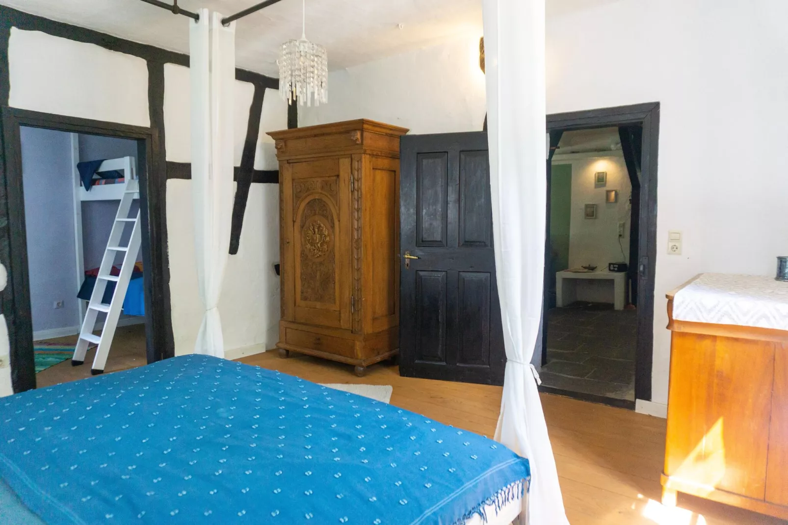 Ferienwohnung Erdenreich im Pyrmonter Zehnthof-Bedroom