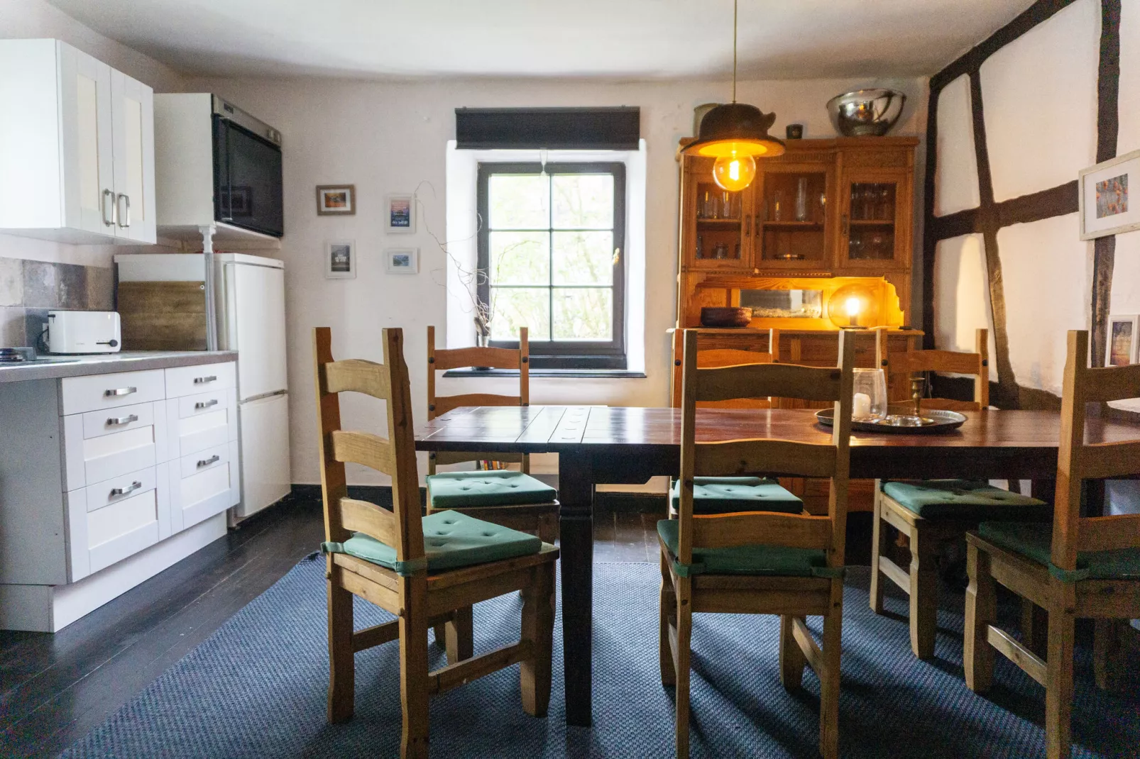 Ferienwohnung Landleben im Pyrmonter Zehnthof-Kitchen