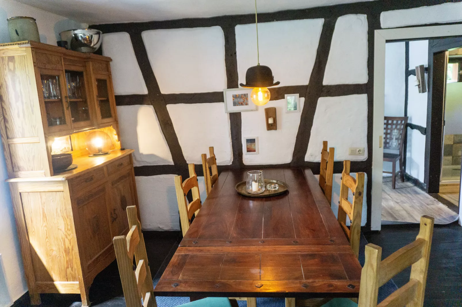 Ferienwohnung Landleben im Pyrmonter Zehnthof-Dining room