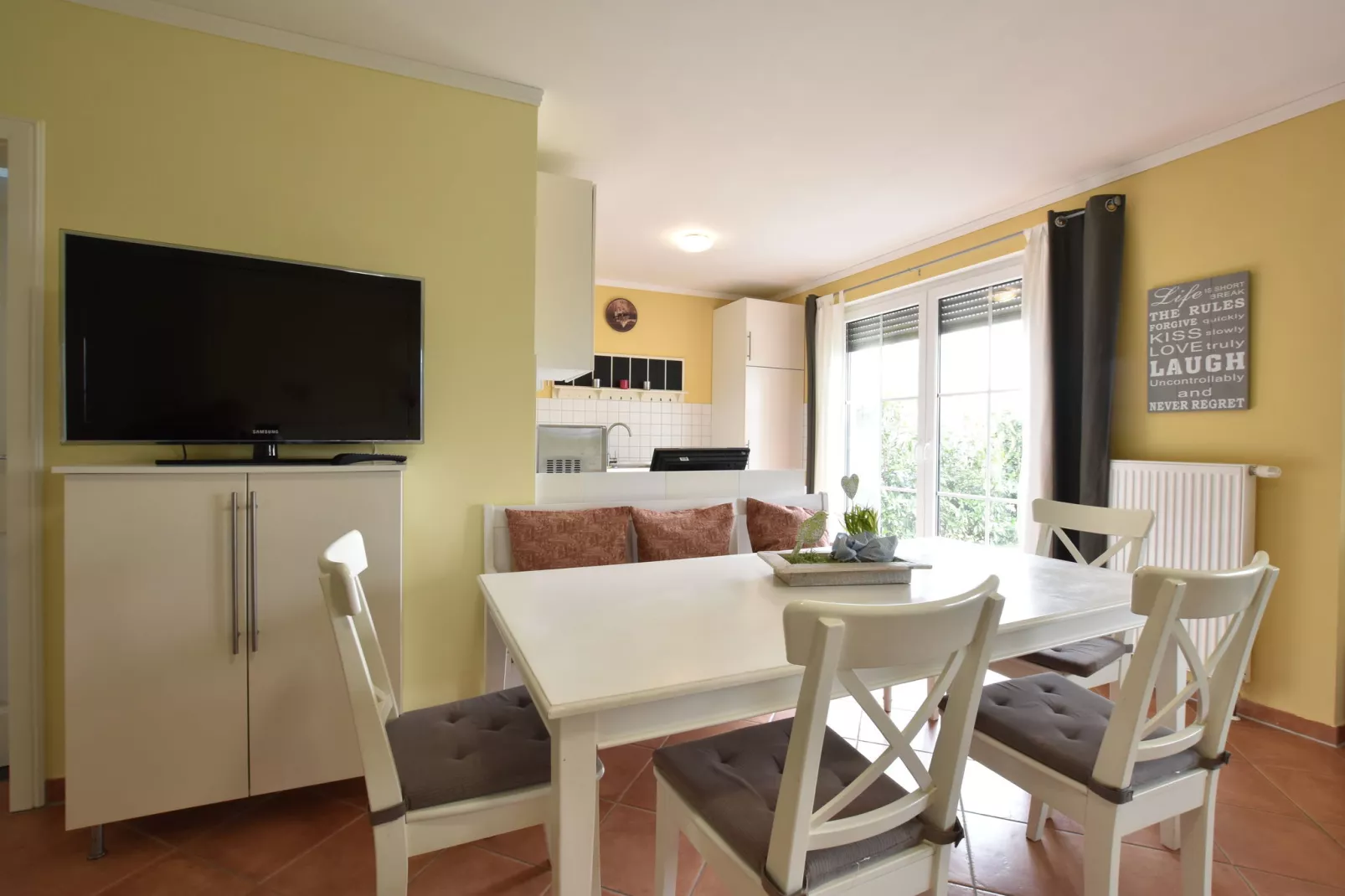Jojohus - Erdgeschoss mit Terrasse-Living room