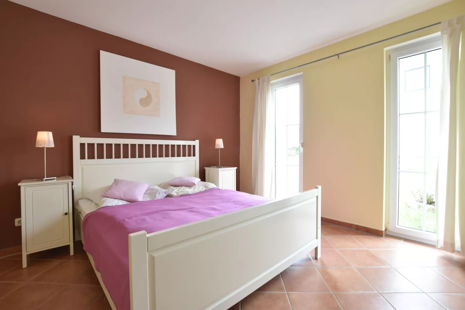 Jojohus - Erdgeschoss mit Terrasse-Bedroom