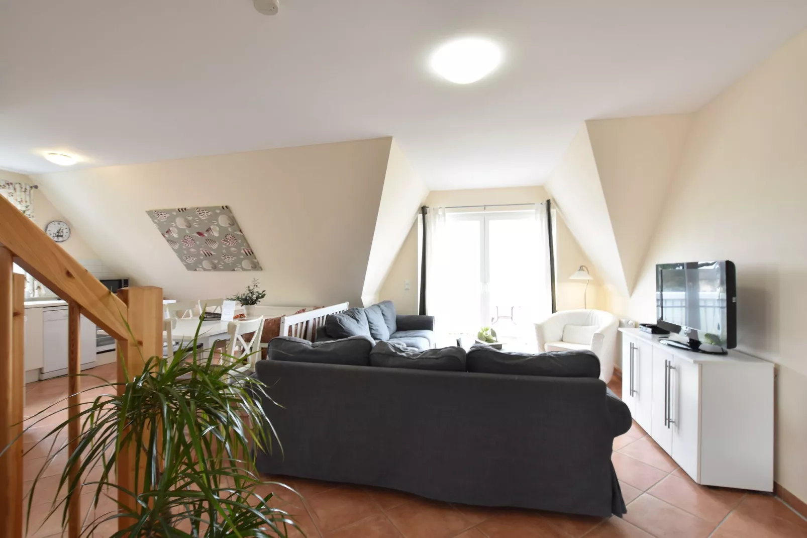 Jojohus - Obergeschoss mit Balkon-Living room