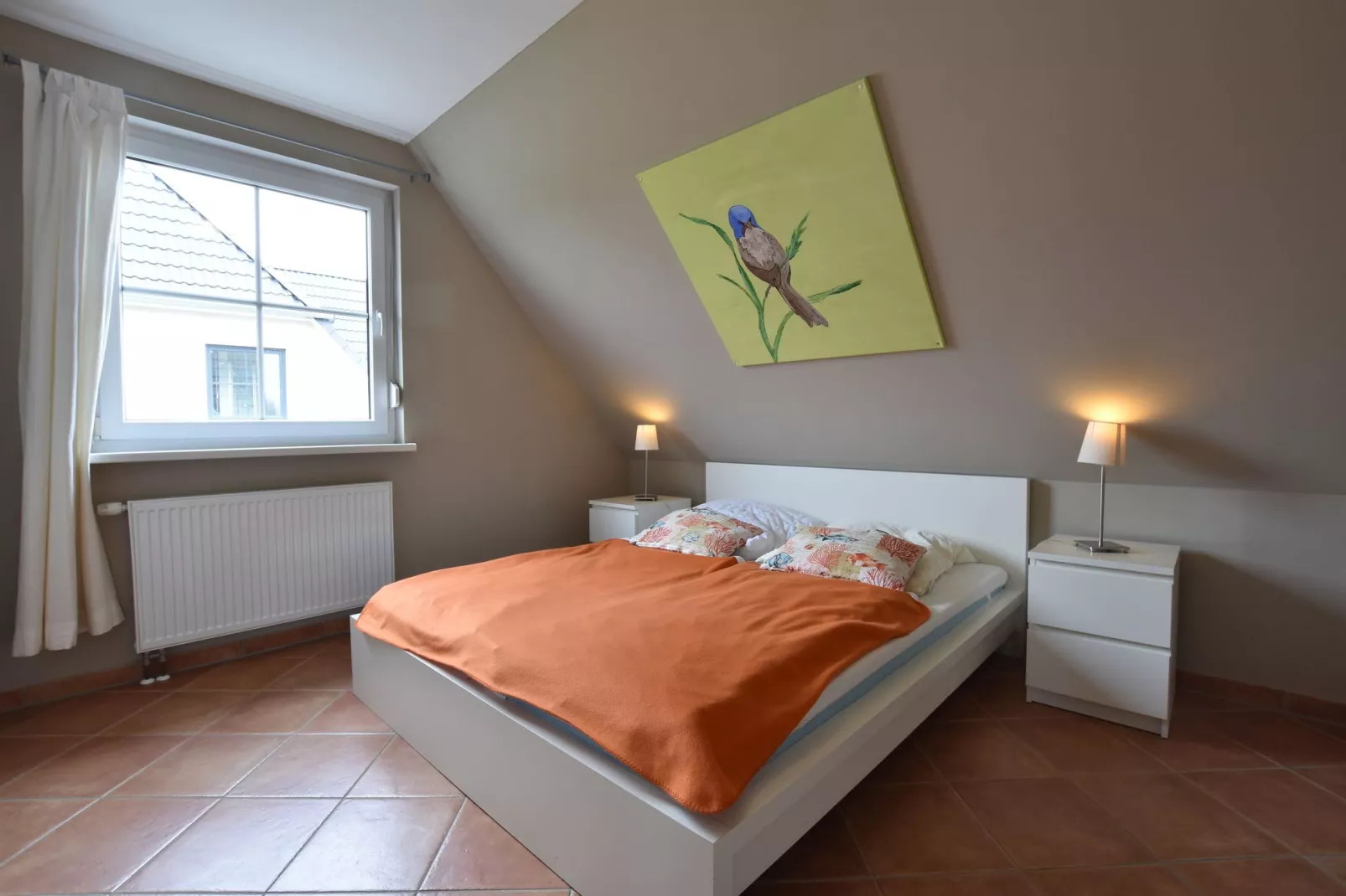 Jojohus - Obergeschoss mit Balkon-Bedroom