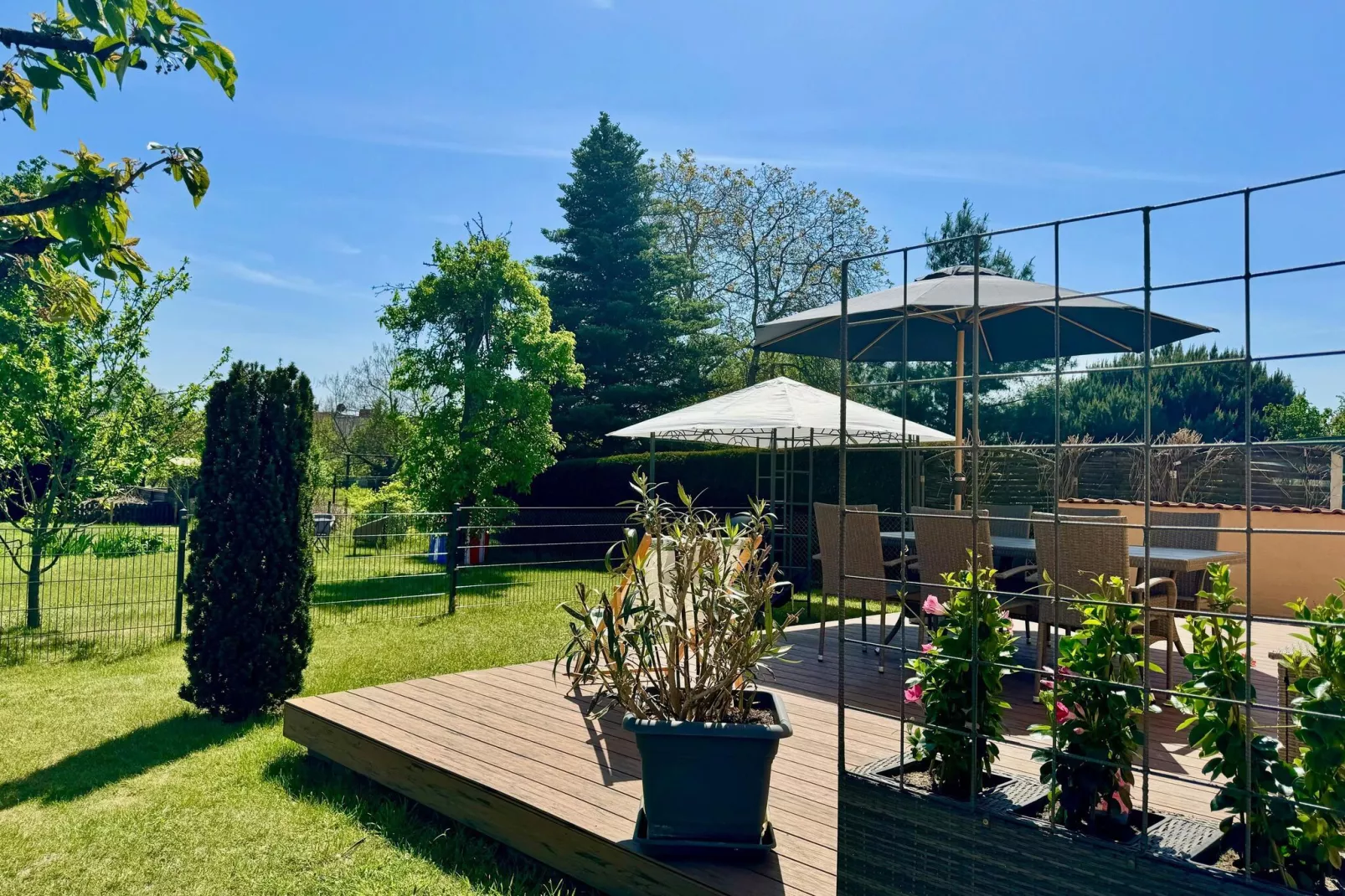 Ferienhaus Havelzeit - 4 Personen-Terrace balcony