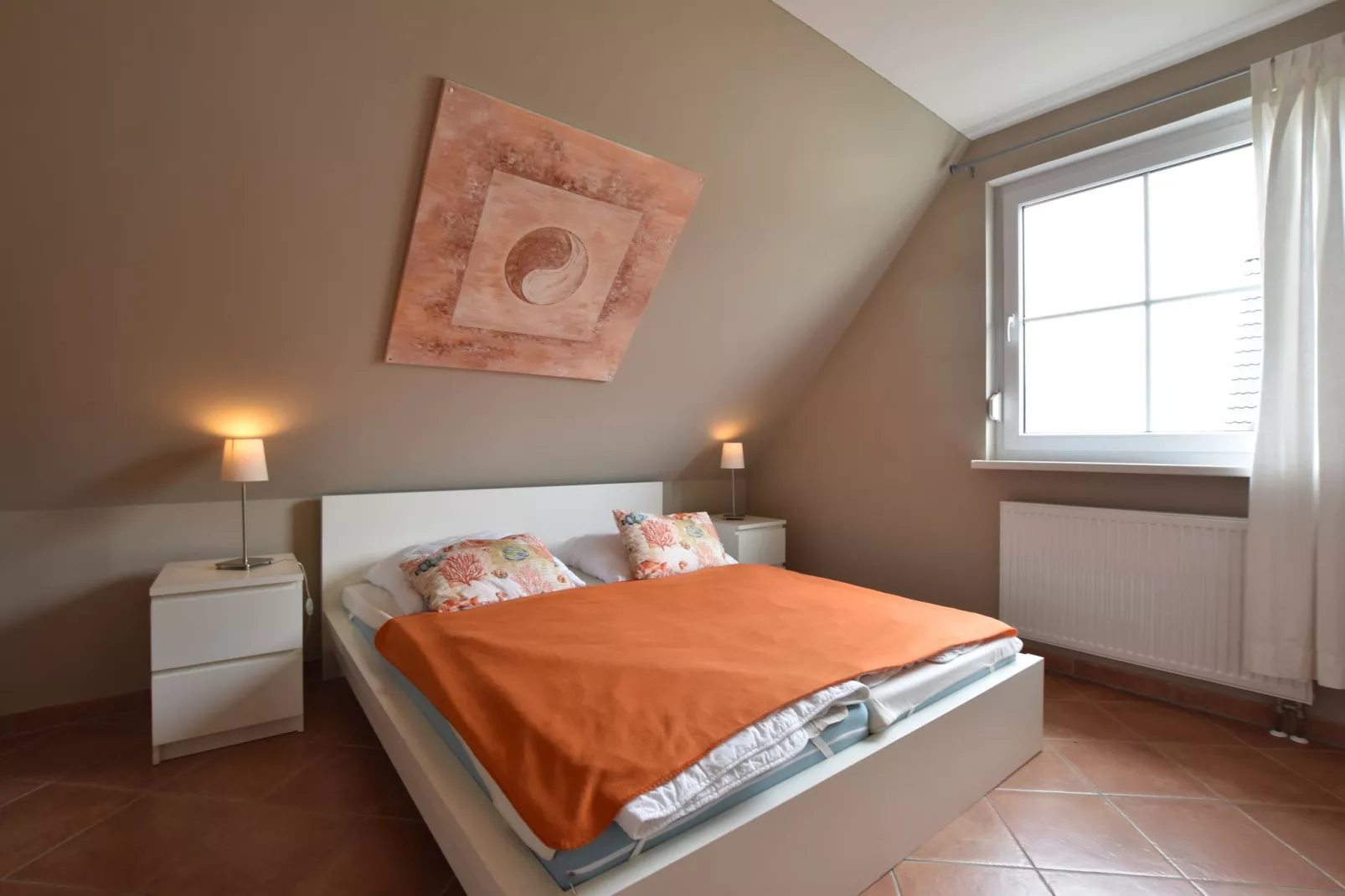 Jojohus - Obergeschoss mit Balkon-Bedroom