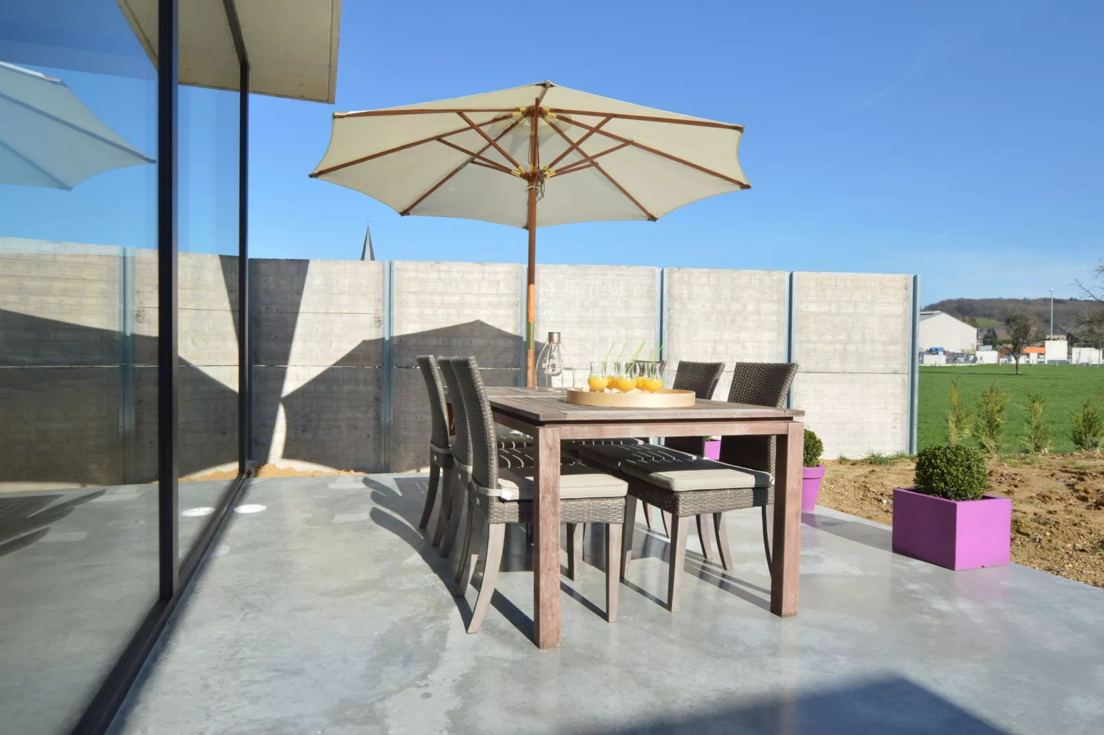 Le 2D-Terrace balcony