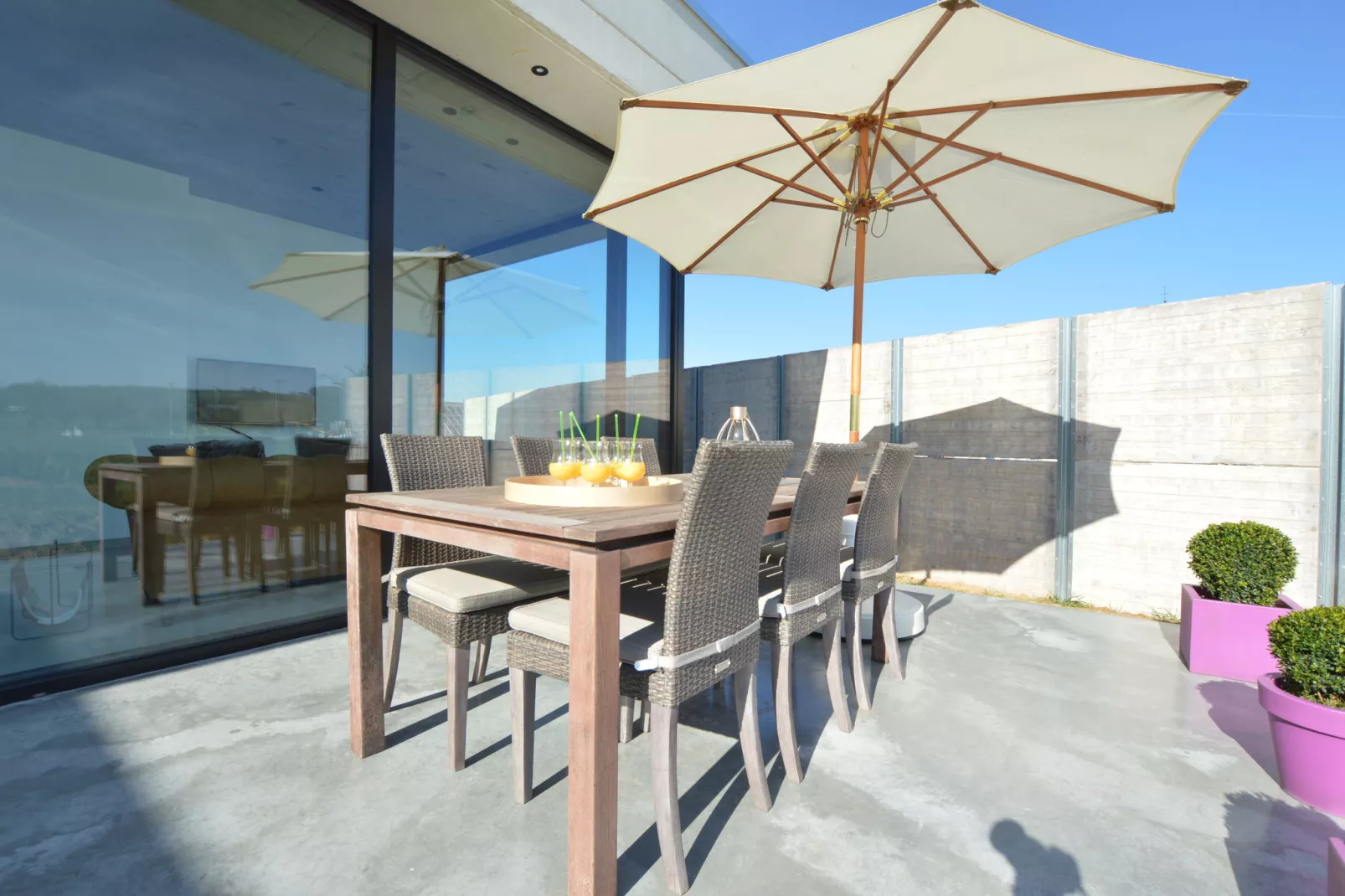 Le 2D-Terrace balcony