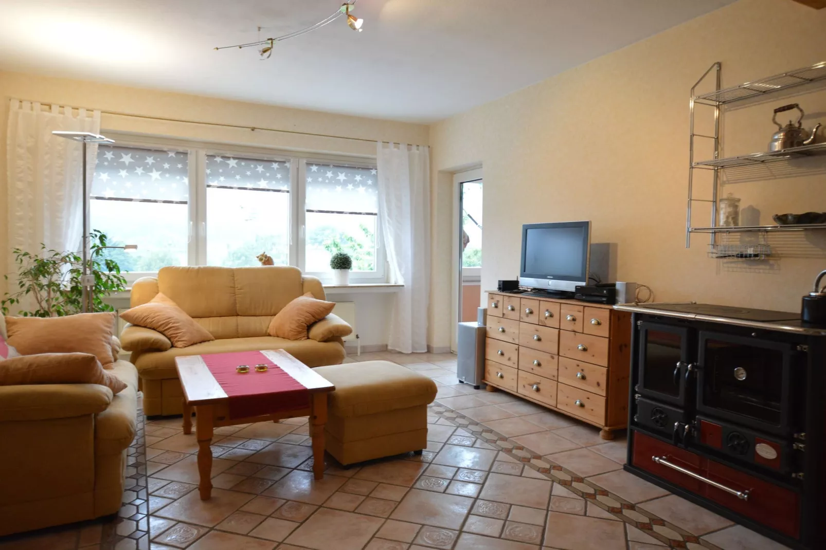 Ferienwohnung Schwebebahn-Living room