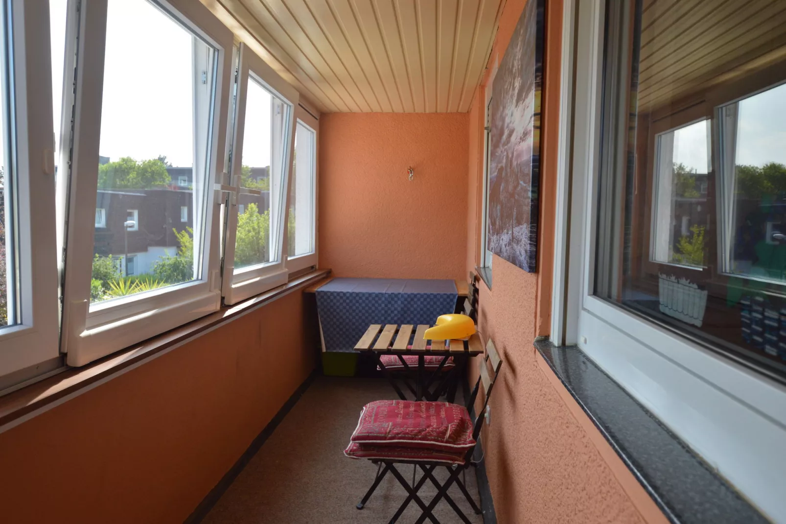 Ferienwohnung Schwebebahn-Terrace balcony