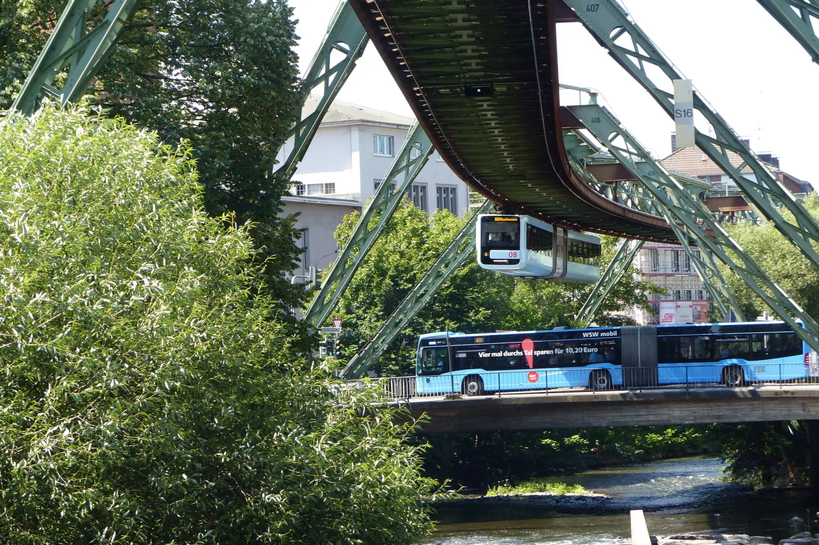 Ferienwohnung Schwebebahn-Areas summer 1km