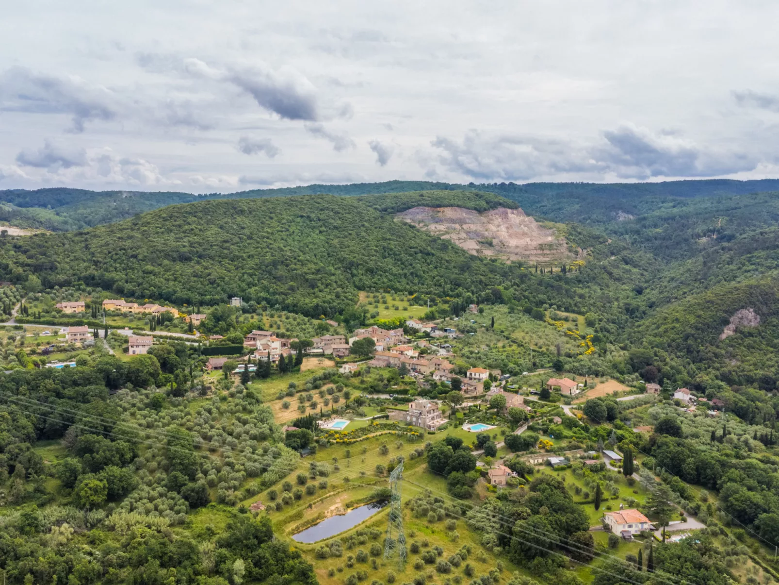 Le Monache - intero nucleo-Draußen