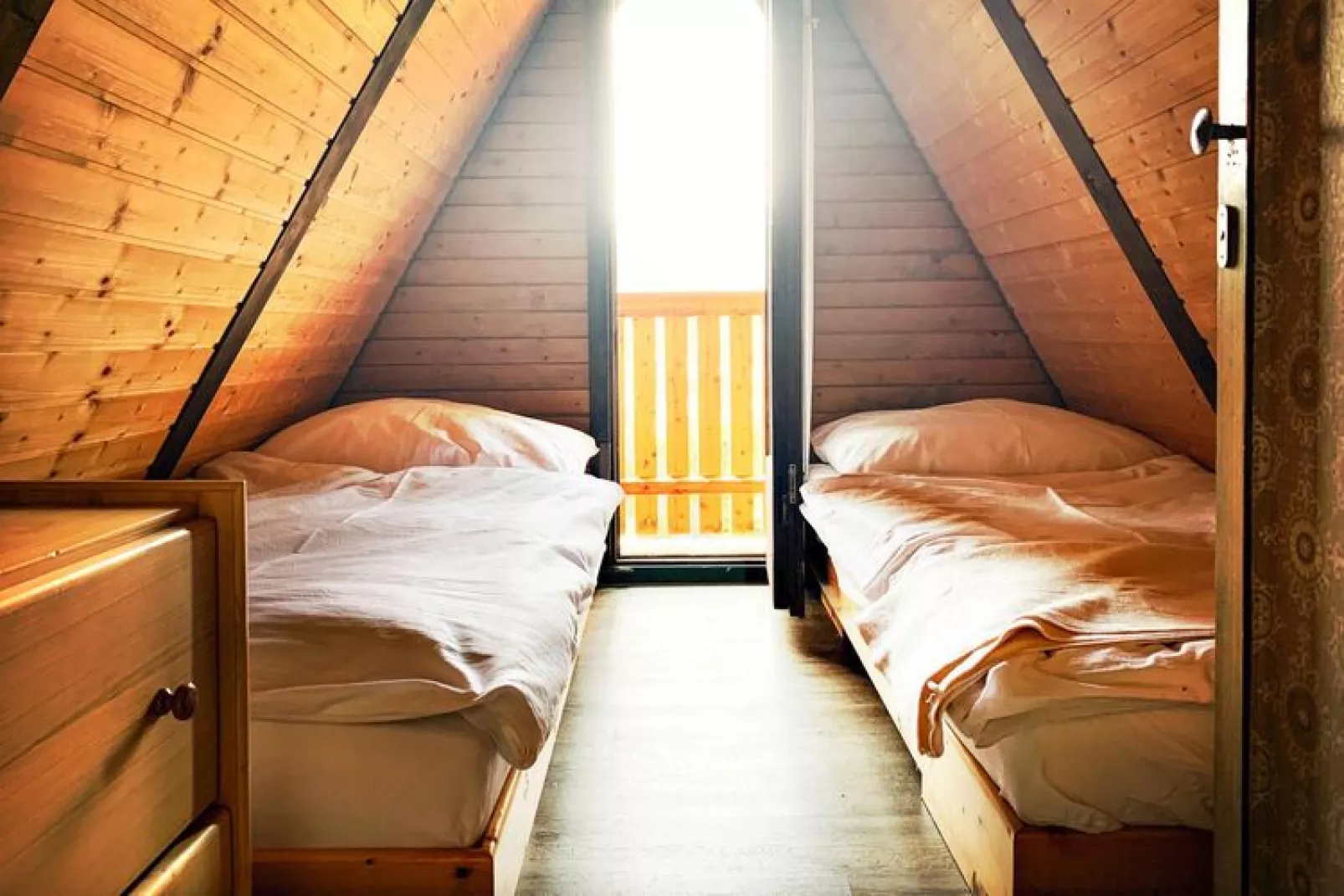 Ferienhütte Trabochersee-Schlafzimmer