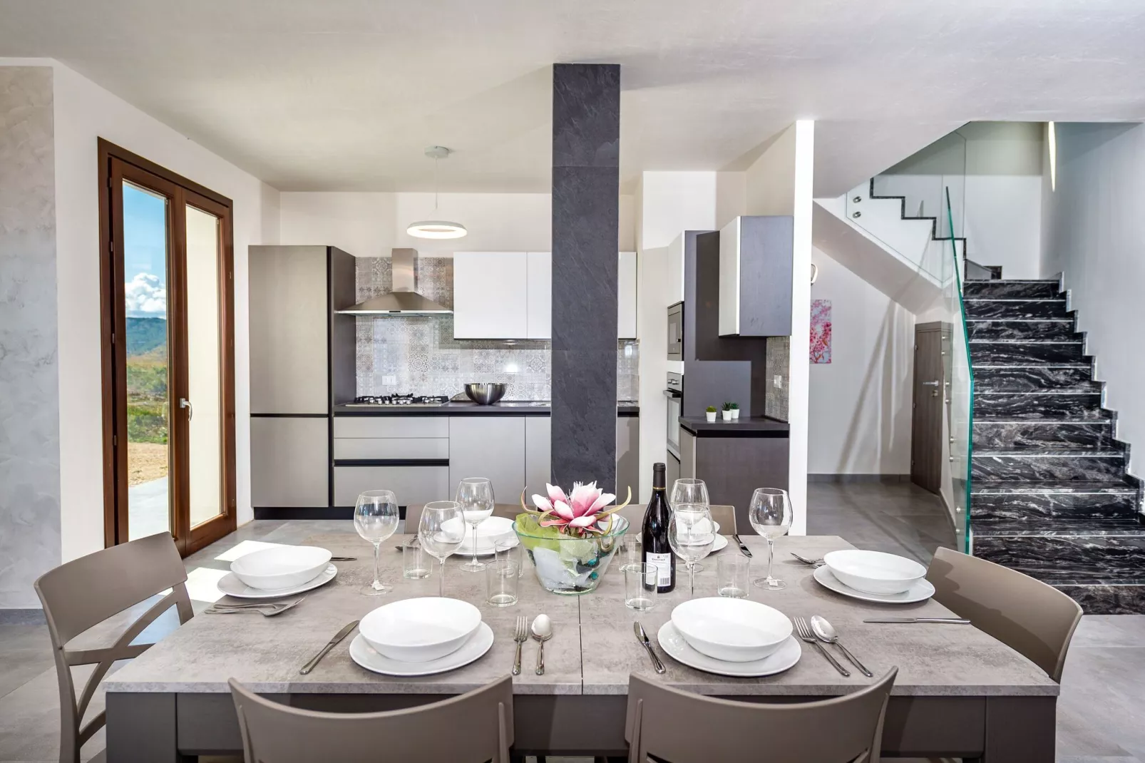 Villa Rocchi Livreri-Dining room