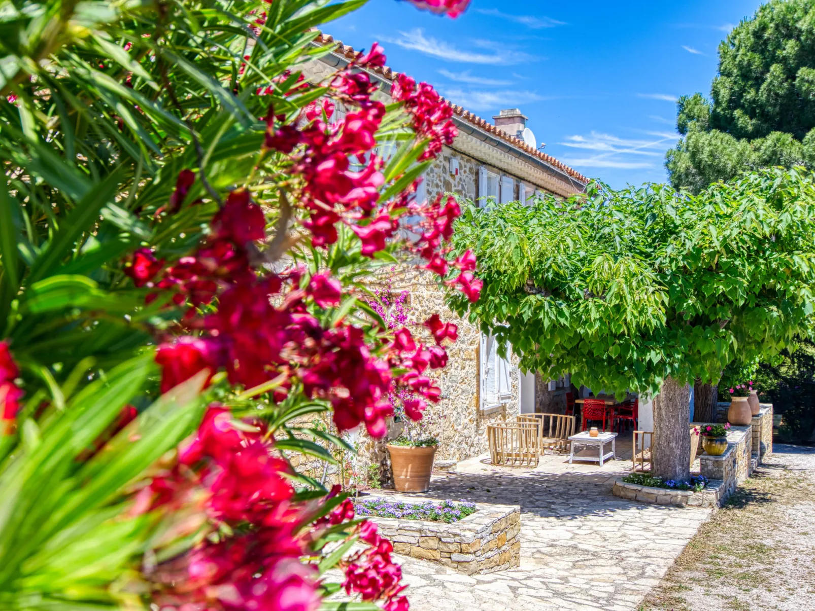 La Bastide de Magdeleine-Outside