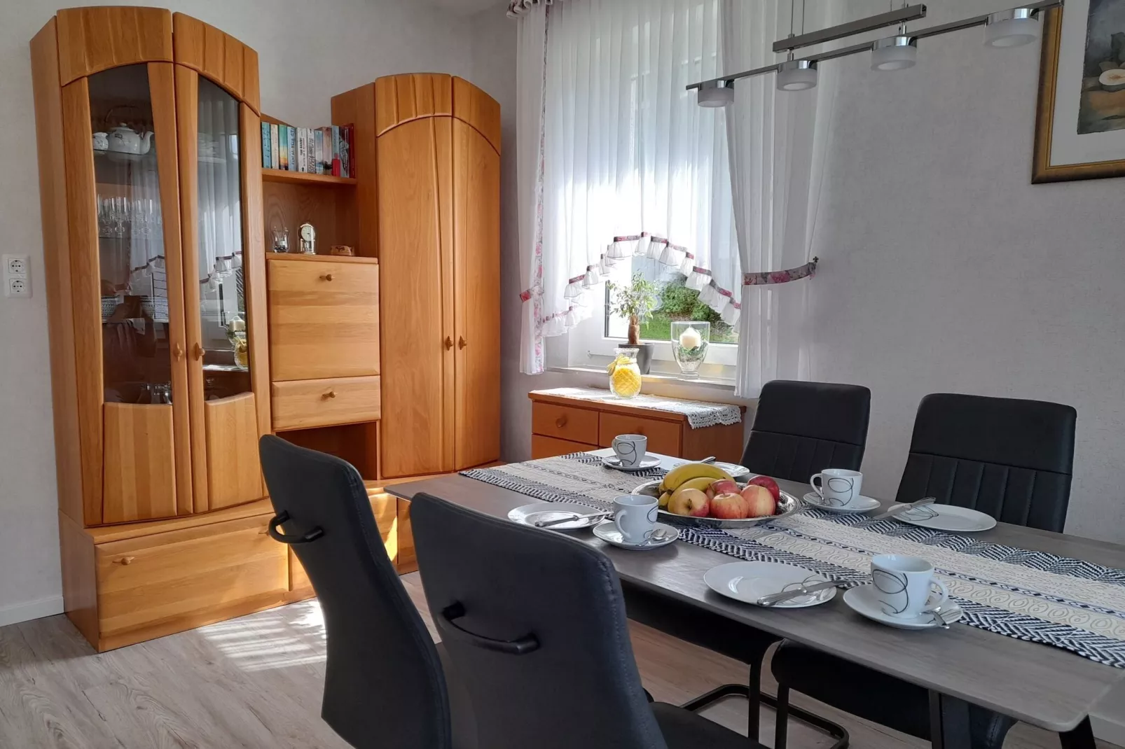 Ferienwohnung am Wald-Dining room