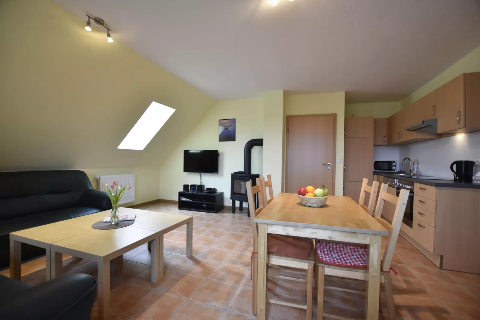 Ferienhaus für Gruppen Z5-Wohnzimmer