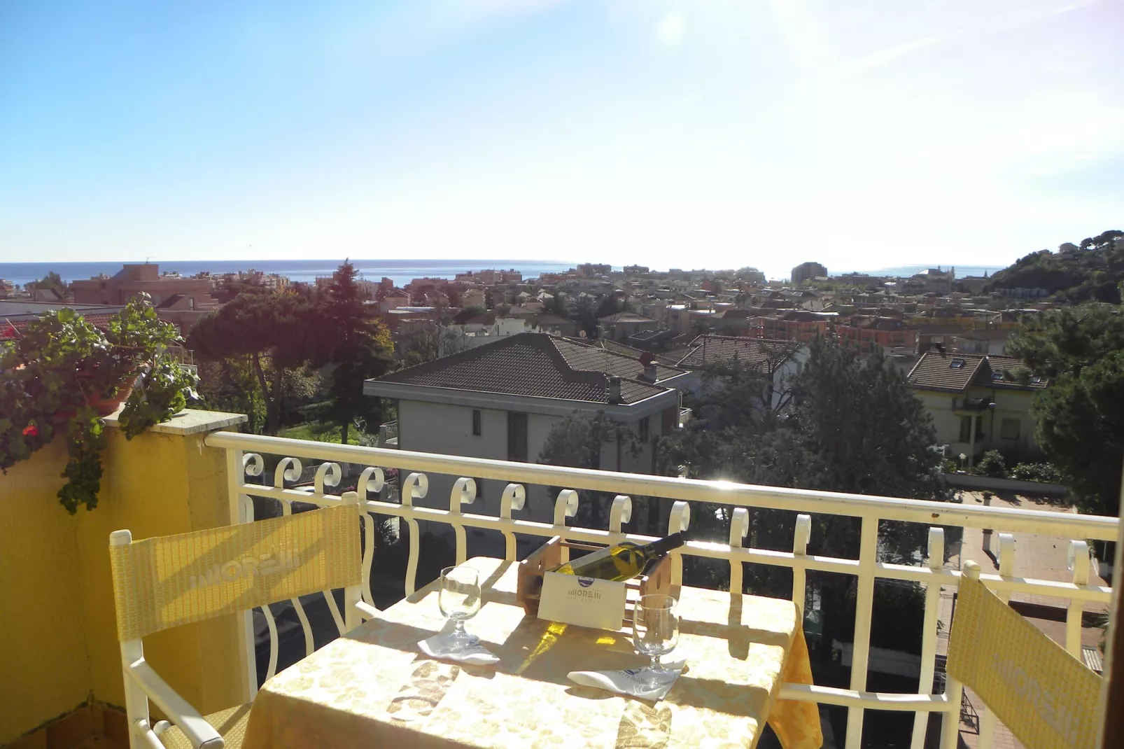 Residence Morelli Pietra Ligure - TR1 / C6-Aussicht Sommer