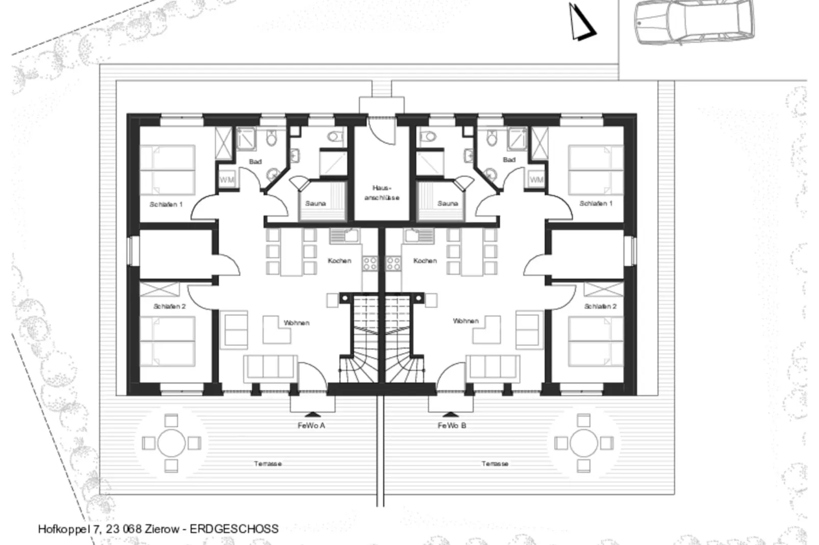 Ferienhaus für Gruppen Z5-Einrichtungen