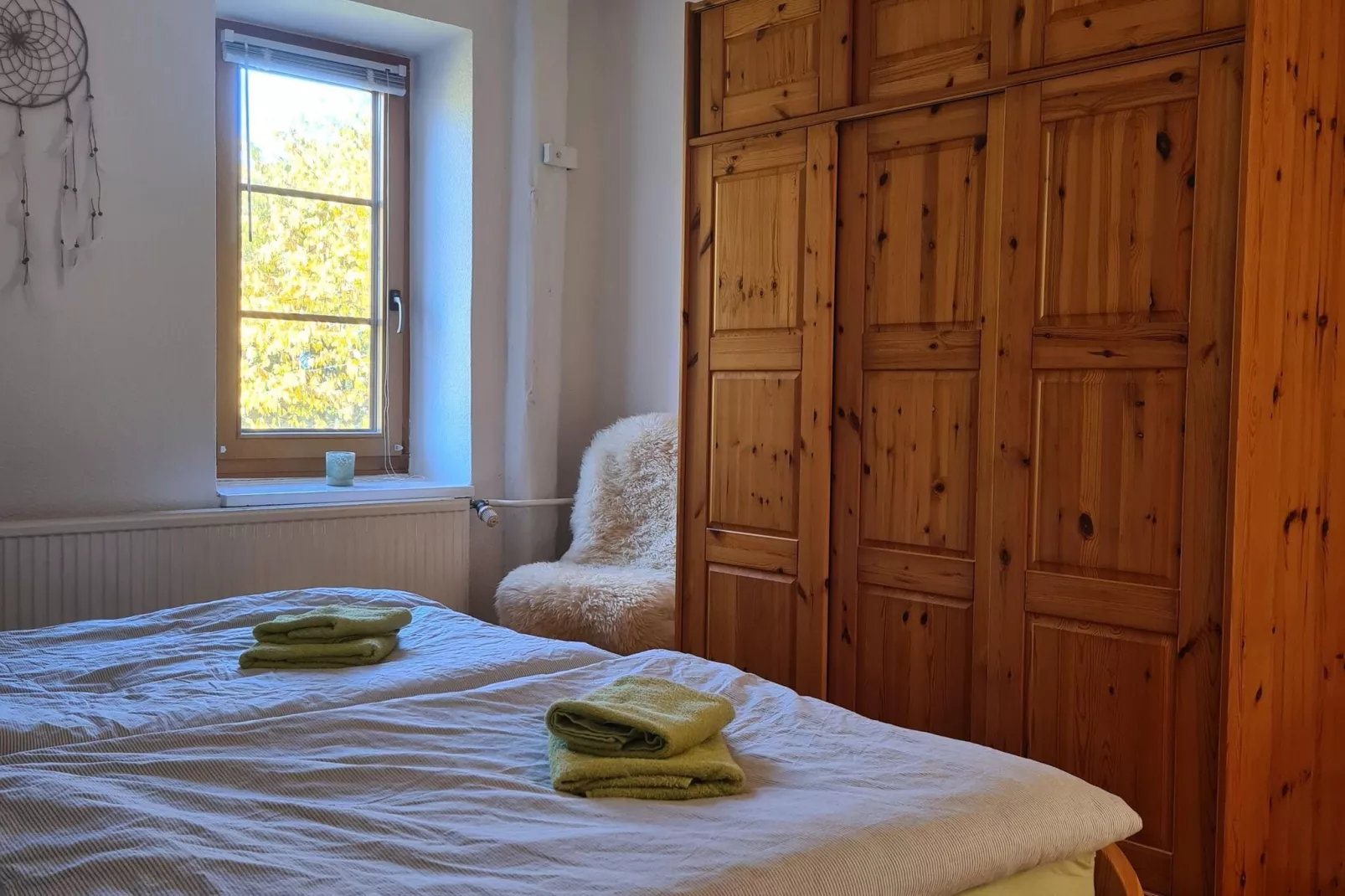 Schöne Wohnung im reetgedachten Bauernhaus-Chambre