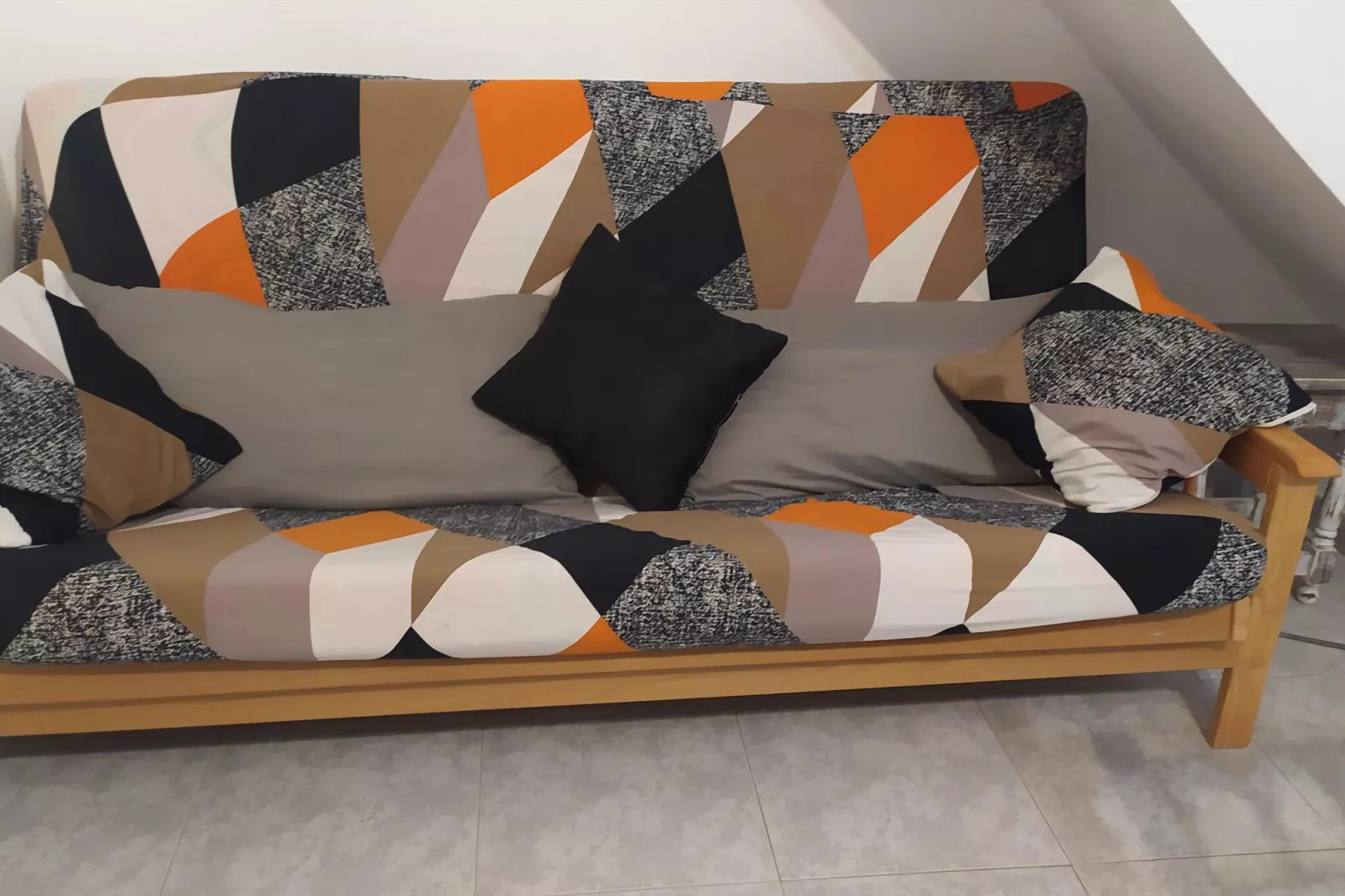 Ático OESTE Playa Oliva-Living room