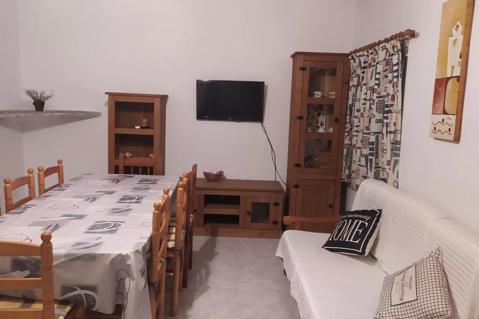 Ático Duplex ESTE Oliva-Wohnzimmer