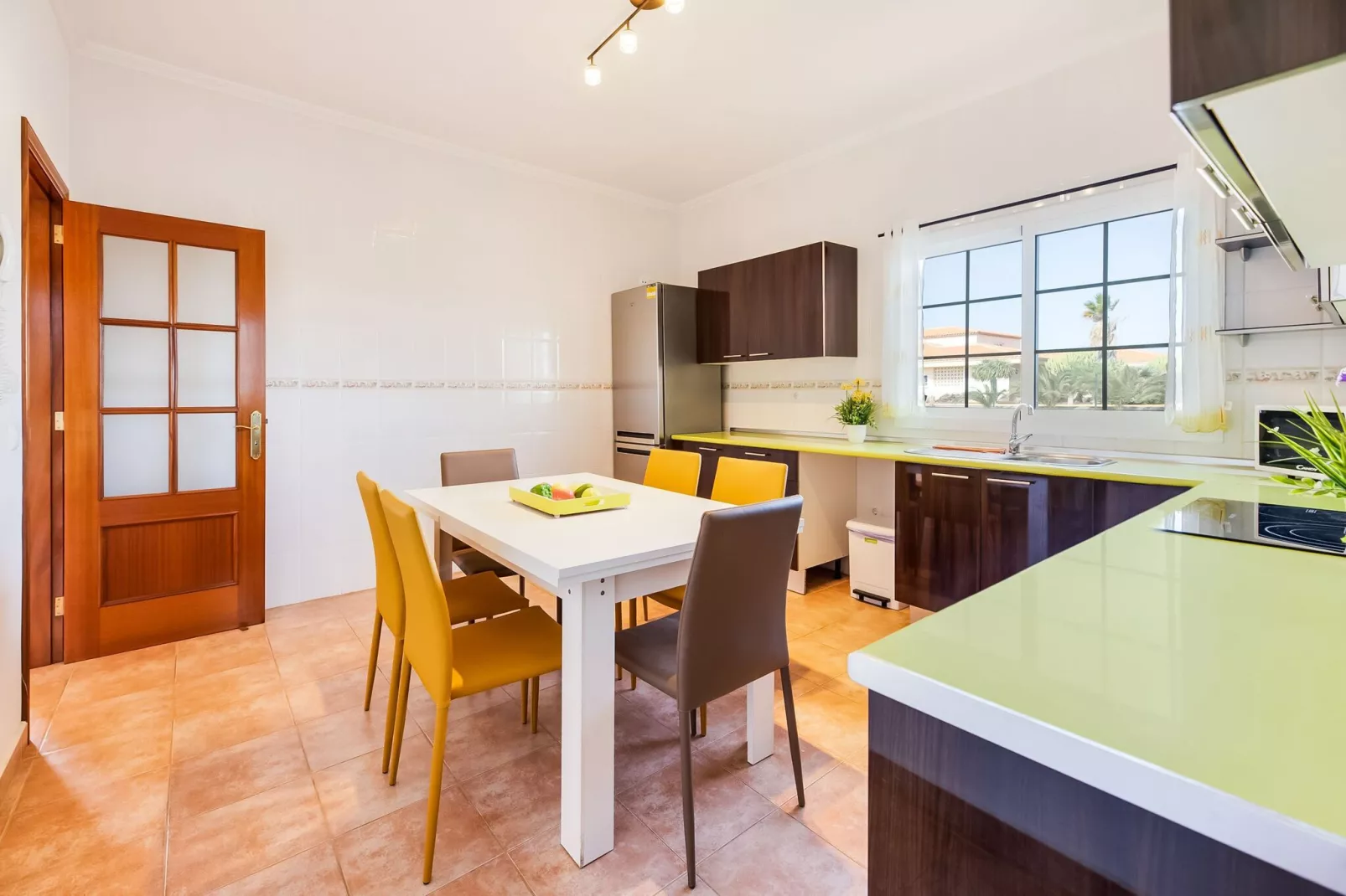 Chalet en Tuineje para 6 personas-Dining room