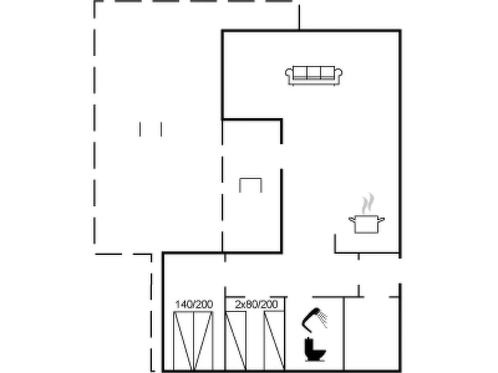"Miriam" - 300m from the sea-Inside