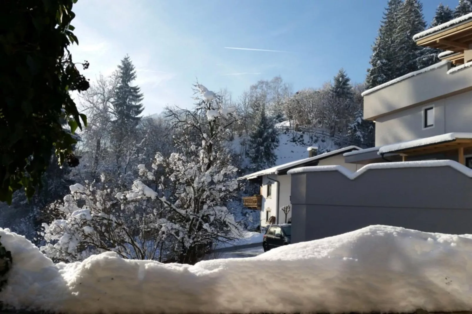 Haus Sonneneck-Garten Winter