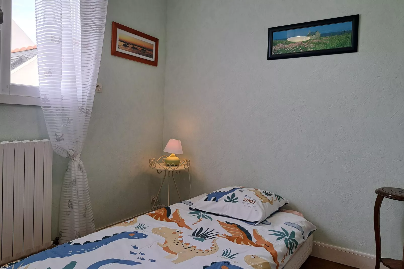 50m vom Sandstrand Ferienhaus Ploudalmézeau-Bedroom
