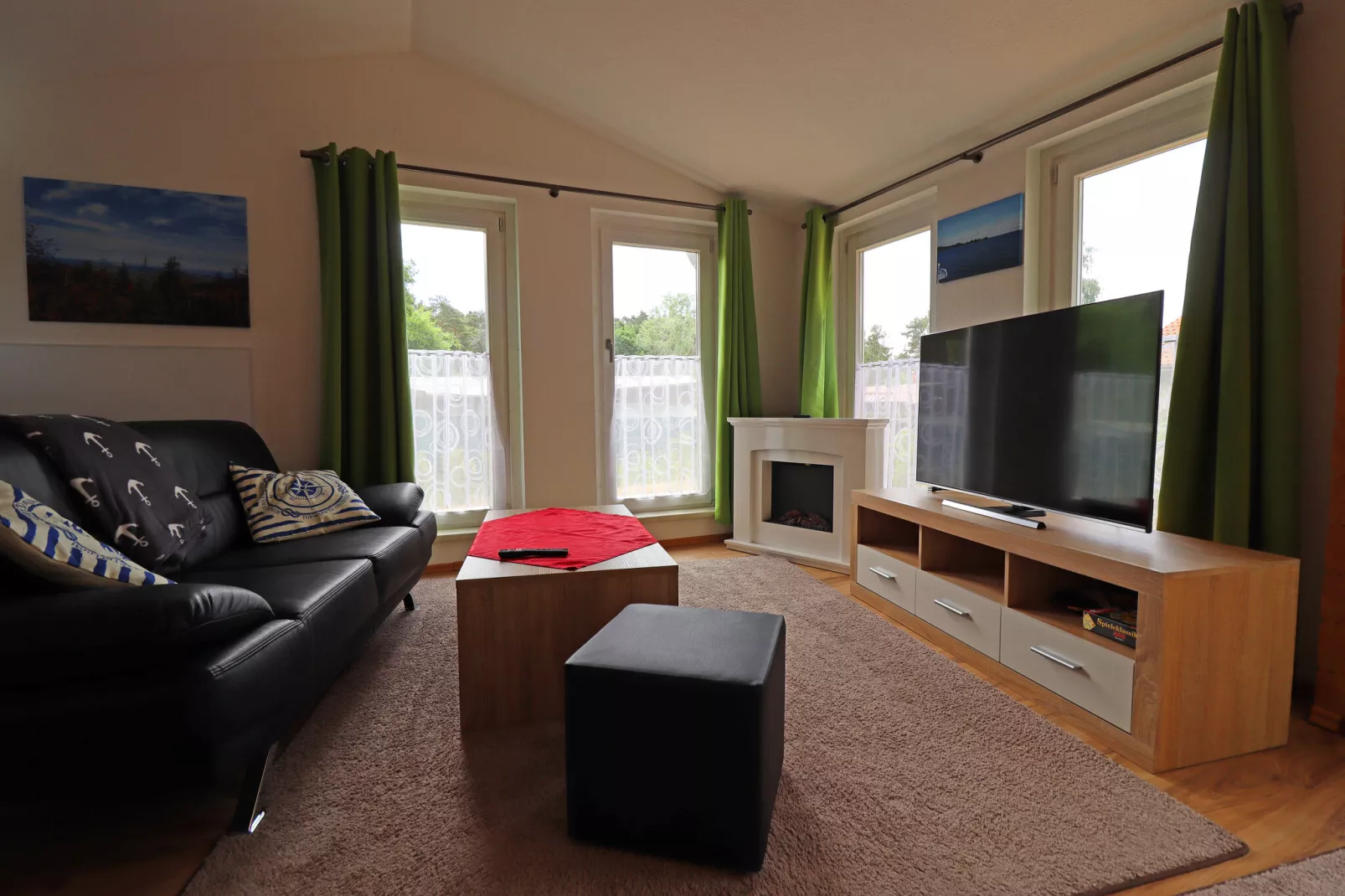 Räuberkuhle Koserow-Wohnzimmer