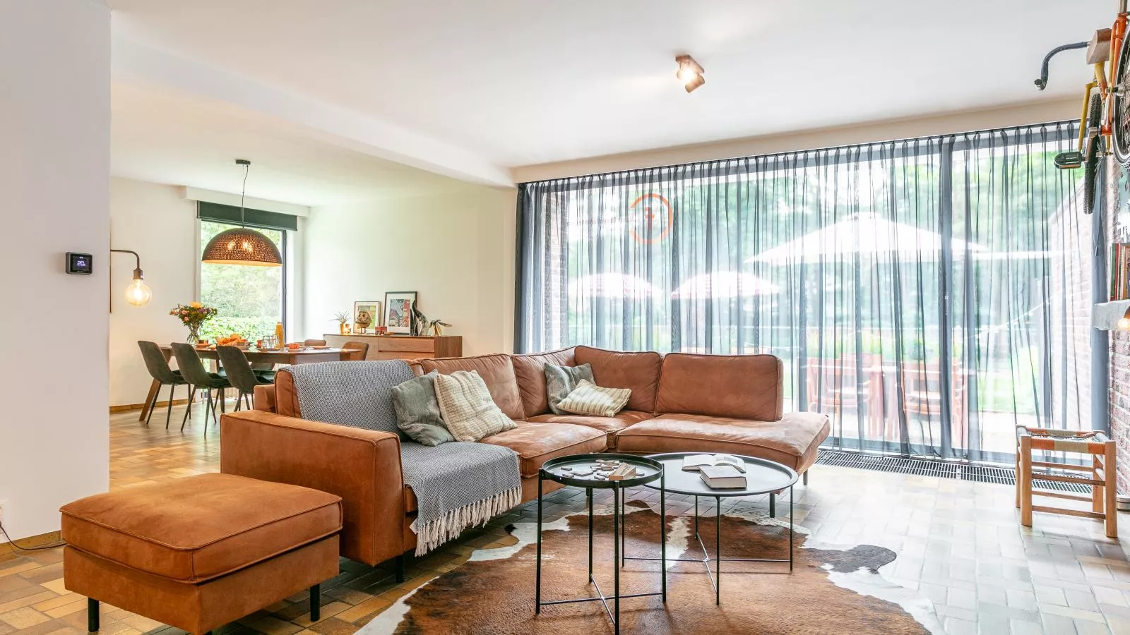 Maison Clement-Living room