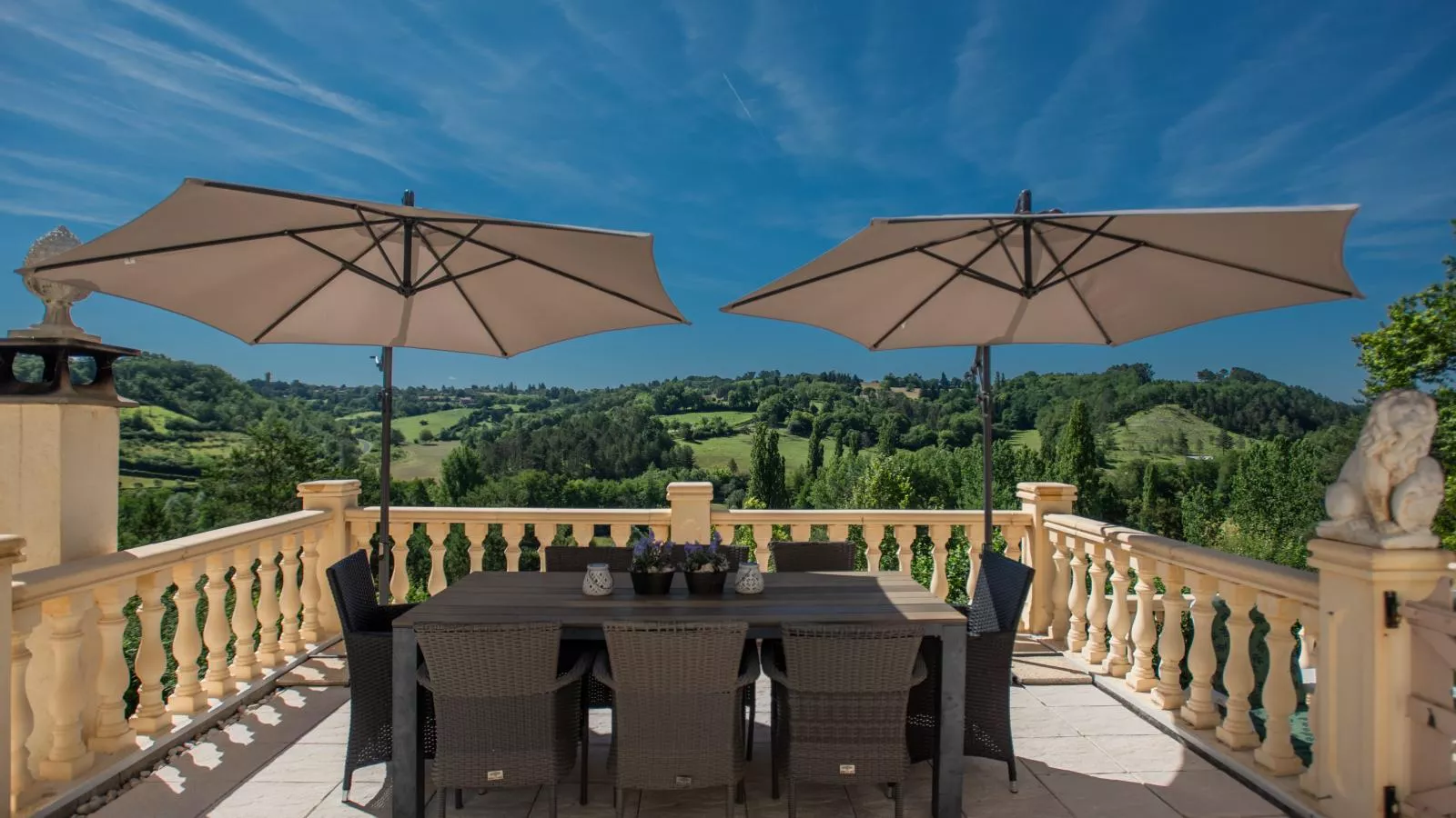Villa Dorade-View summer