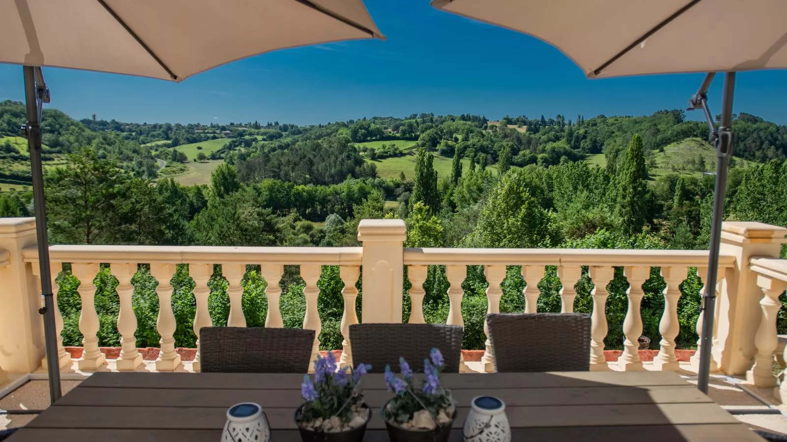 Villa Dorade-View summer