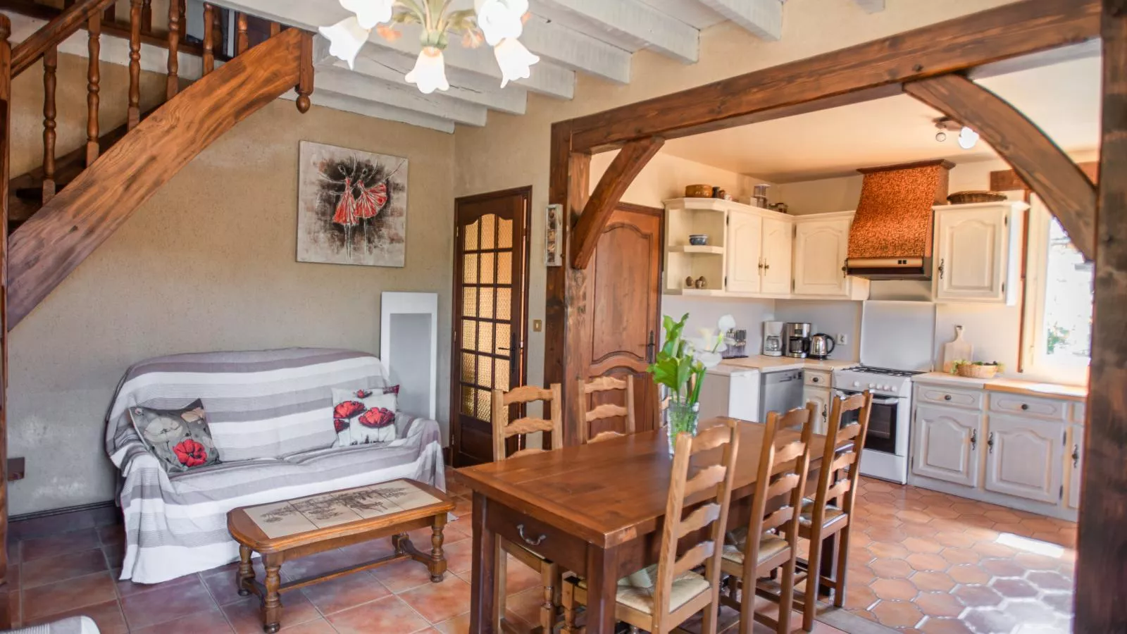 Gite Les Terrasses-Living room