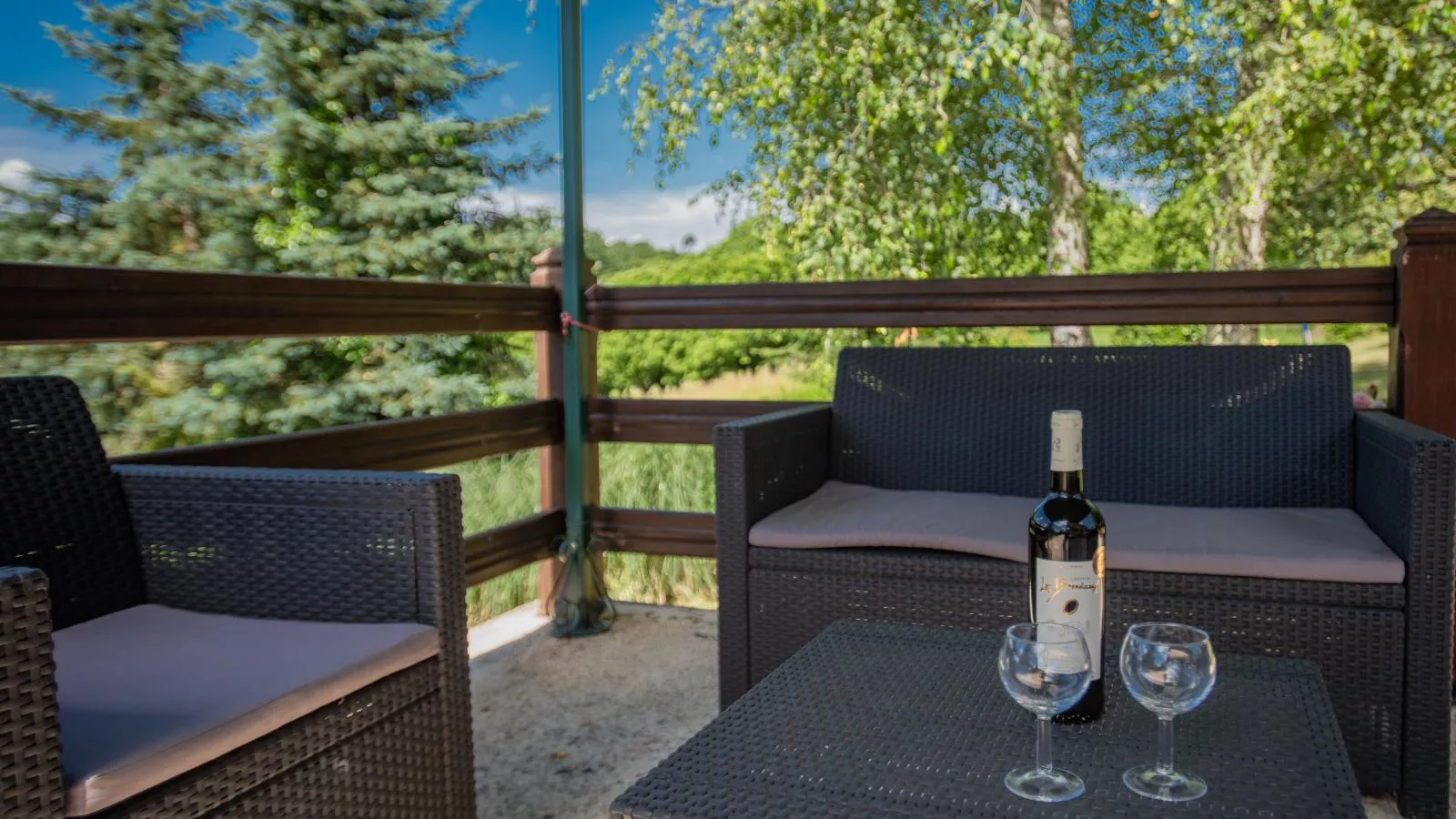 Gite Les Terrasses-Terrace balcony