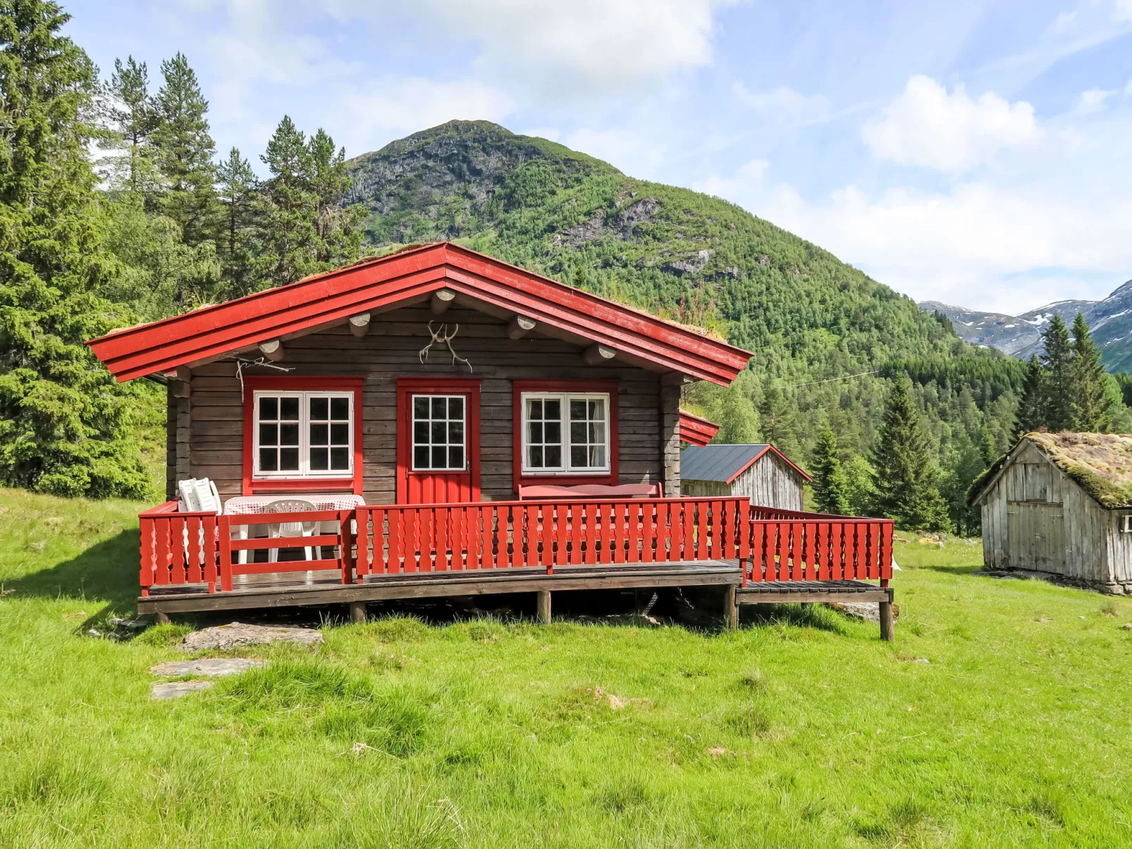 Fjellbris-Draußen