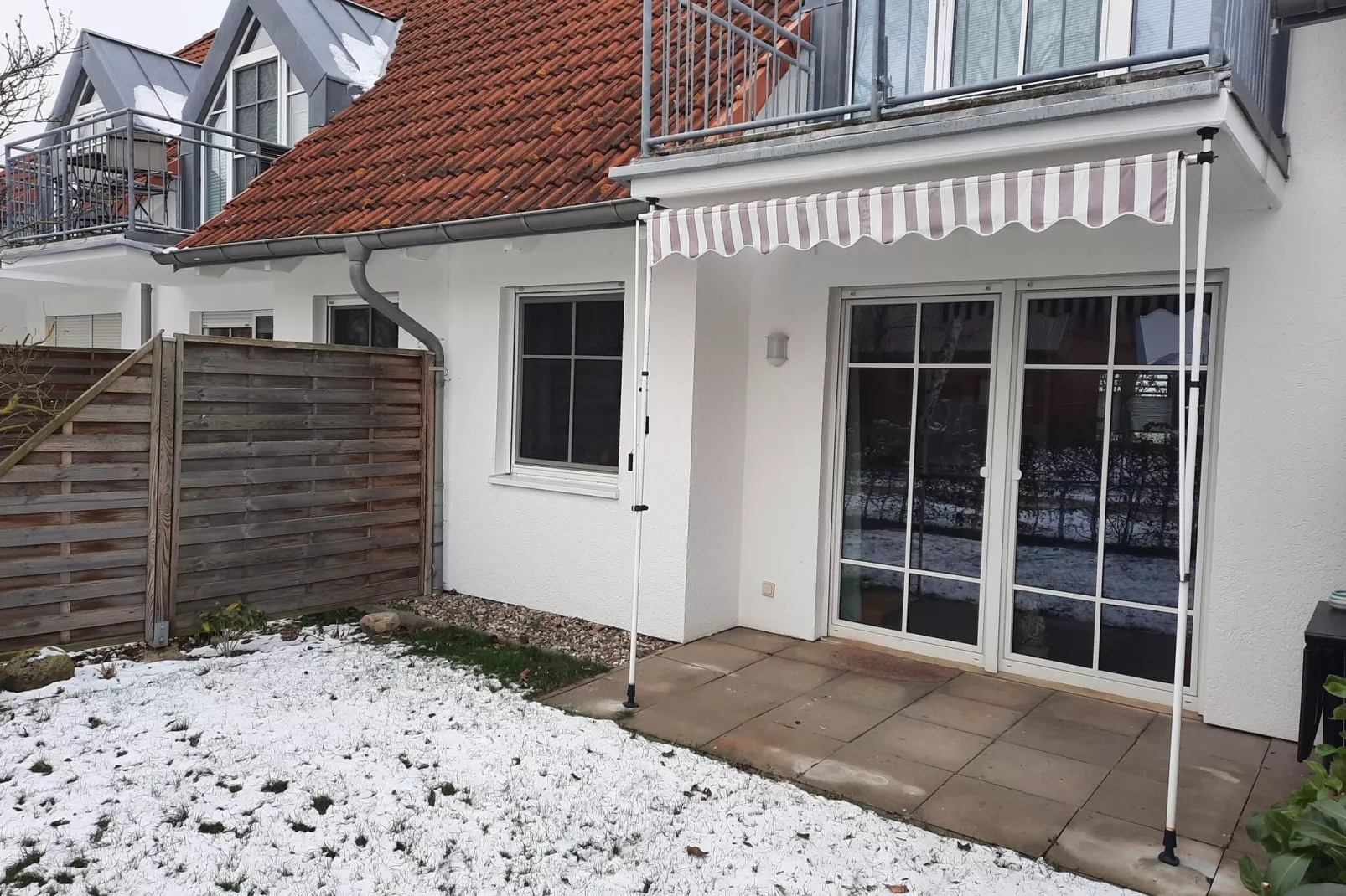 Ferienwohnung Sommerbrise-Exterior winter