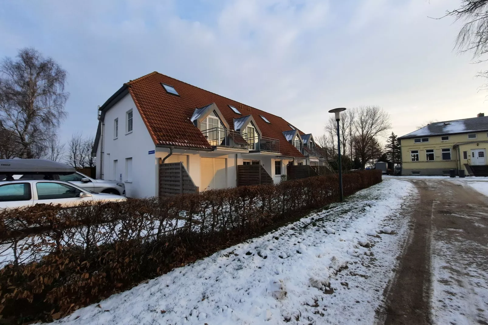 Ferienwohnung Sommerbrise-Exterior winter