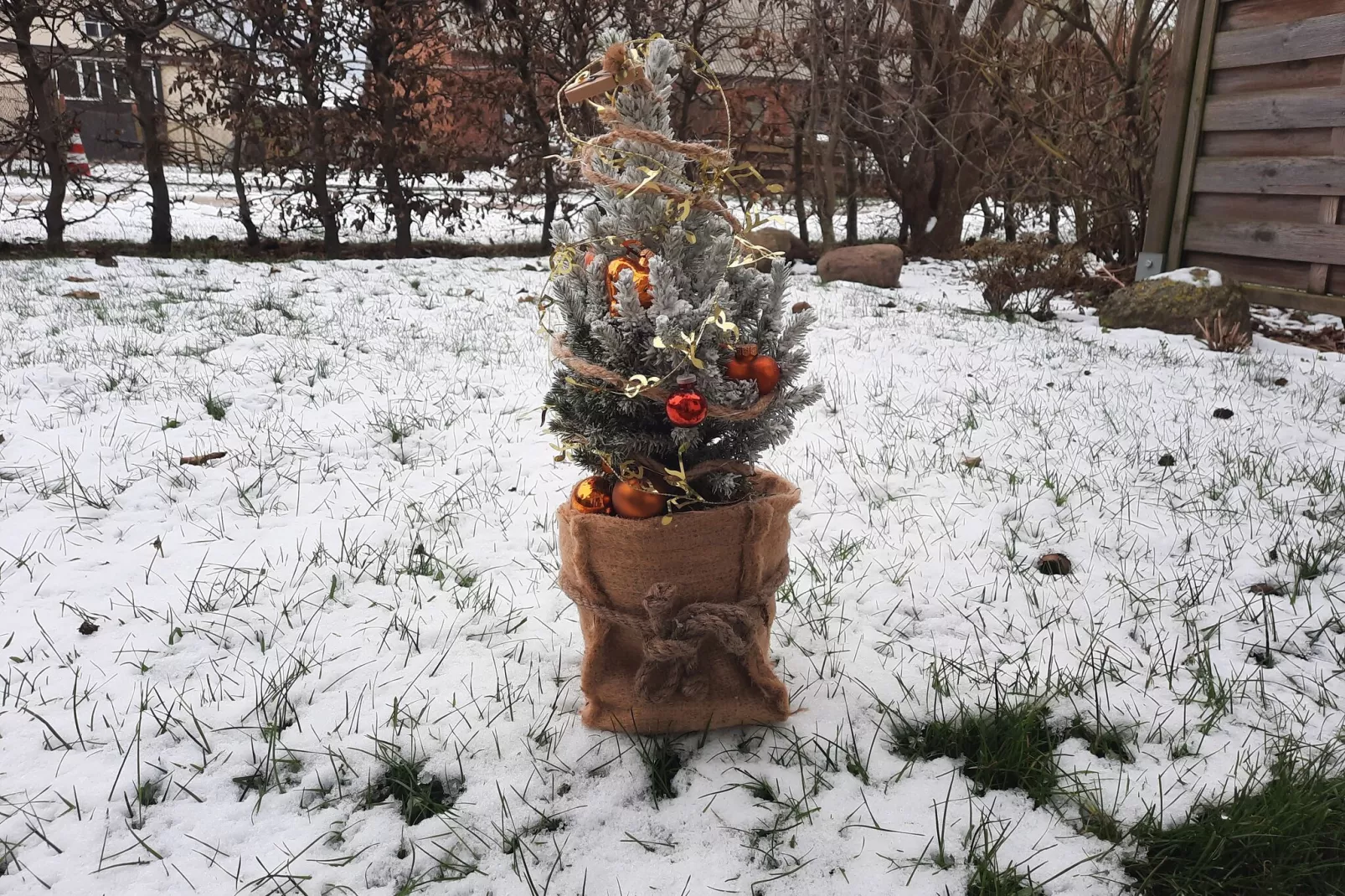 Ferienwohnung Sommerbrise-Garden winter