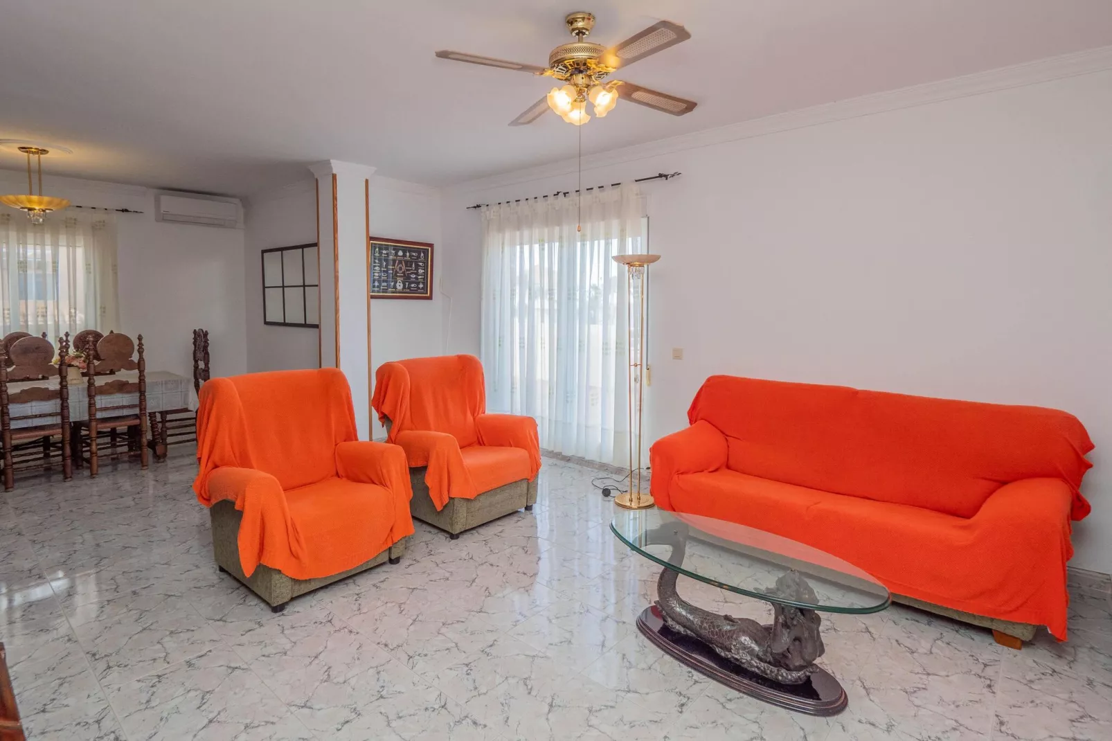 Atico en Denia-Living room