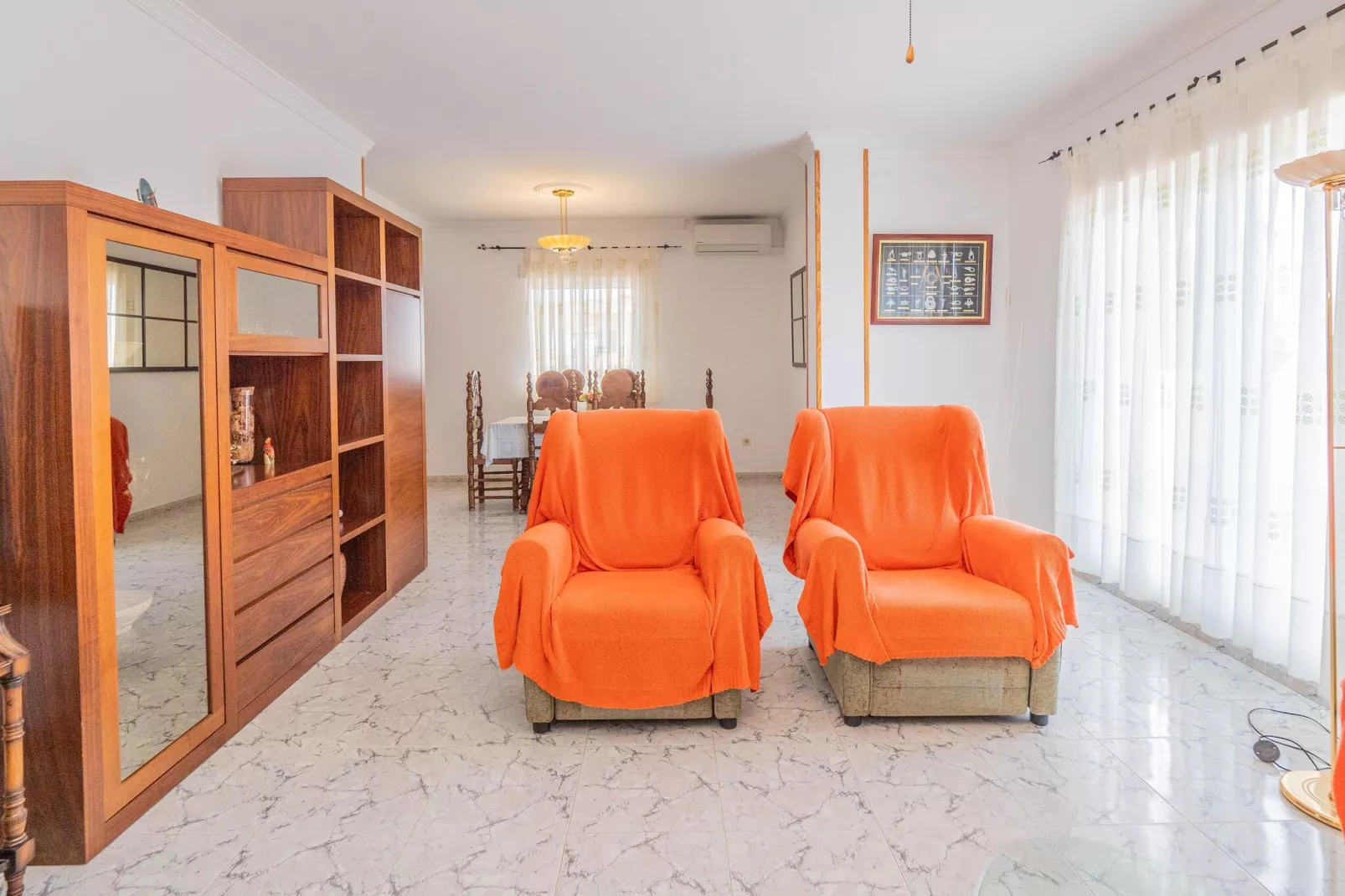 Atico en Denia-Living room