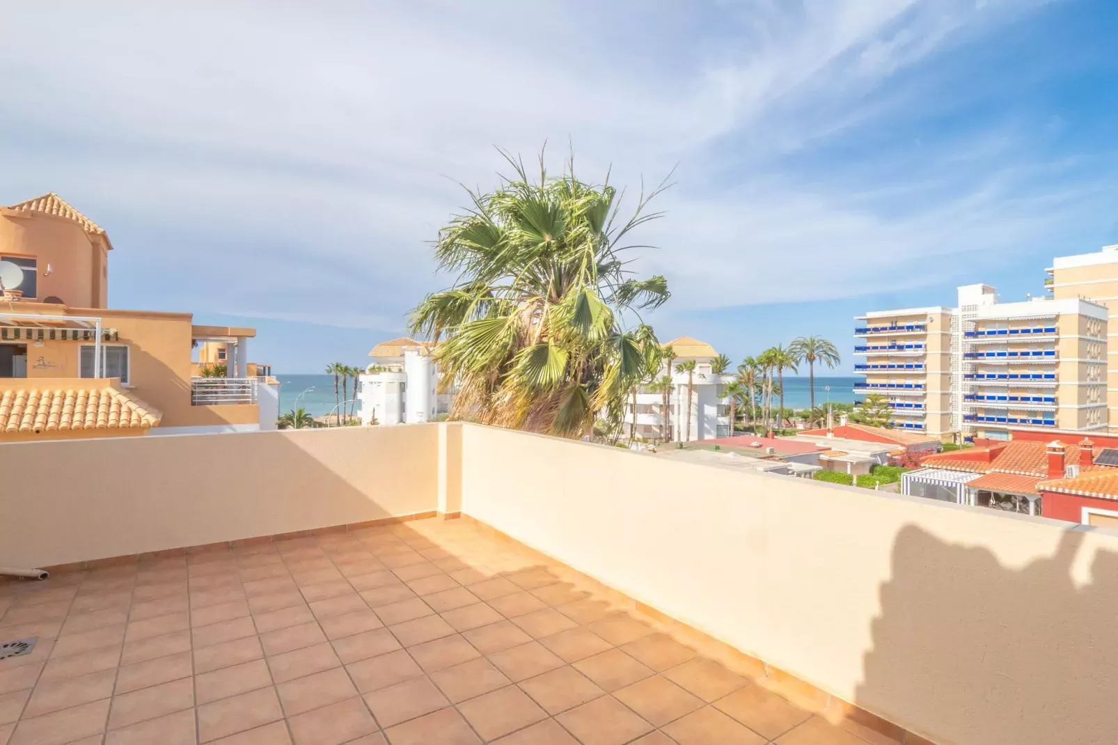 Atico en Denia-Terrace balcony
