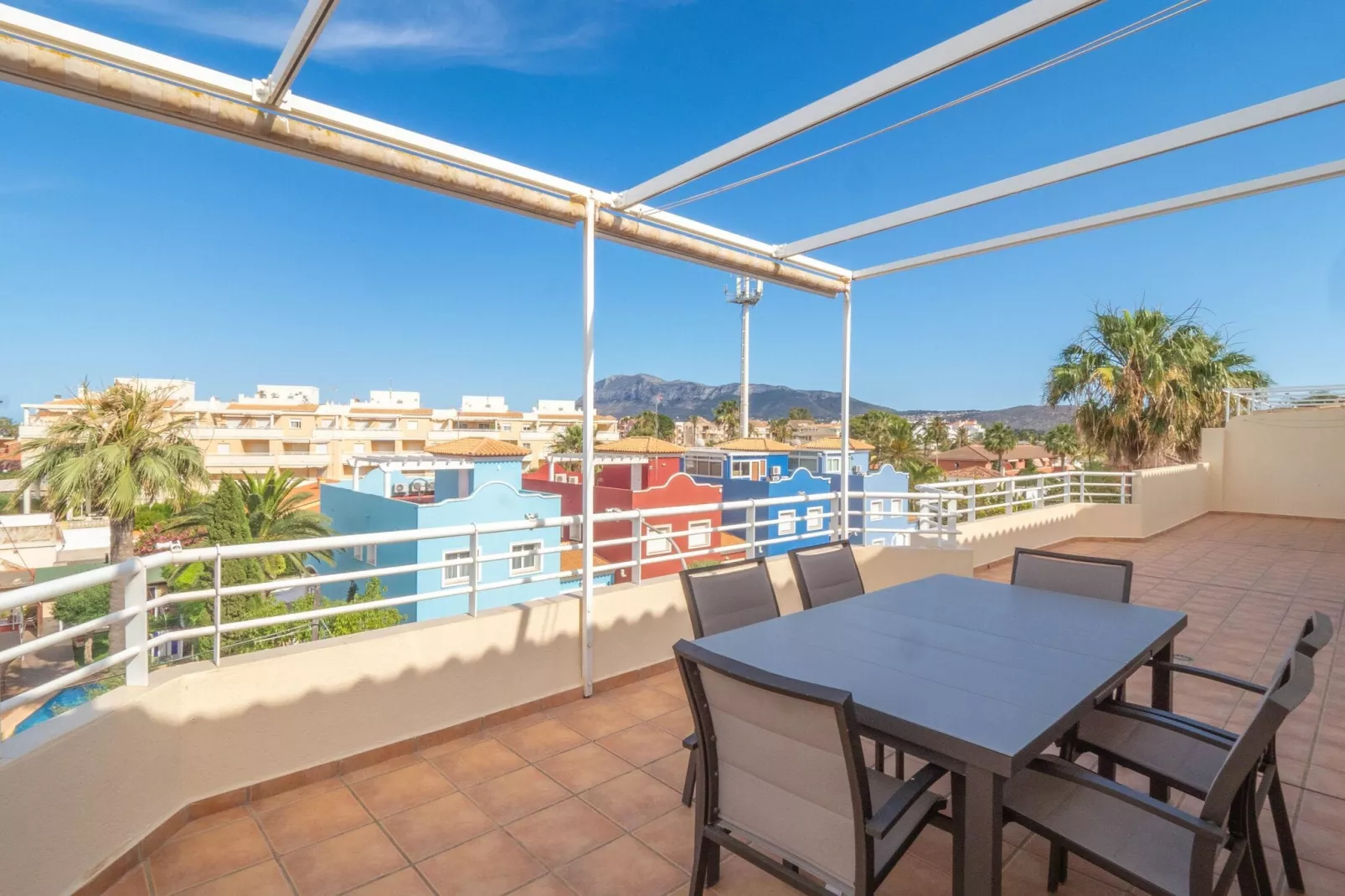 Atico en Denia-Terrace balcony