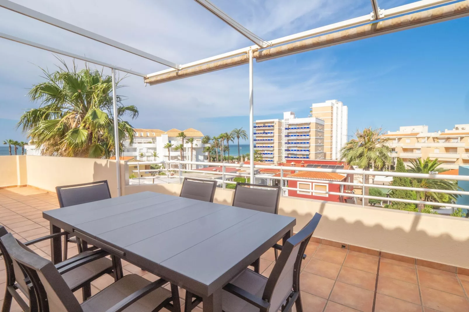 Atico en Denia-Terrace balcony