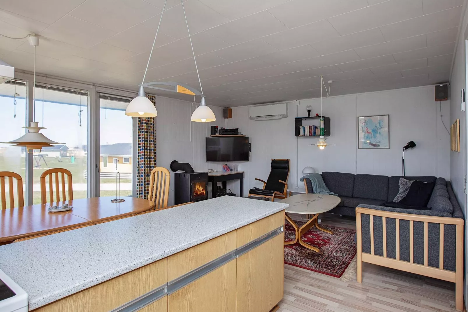 Maison de vacances pour 6 a Lemvig-Intérieur