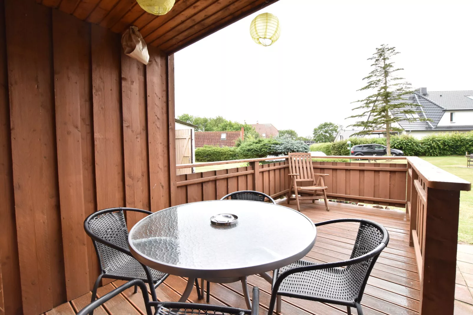Bungalowanlage Gänseblümchen 7-Terrace balcony
