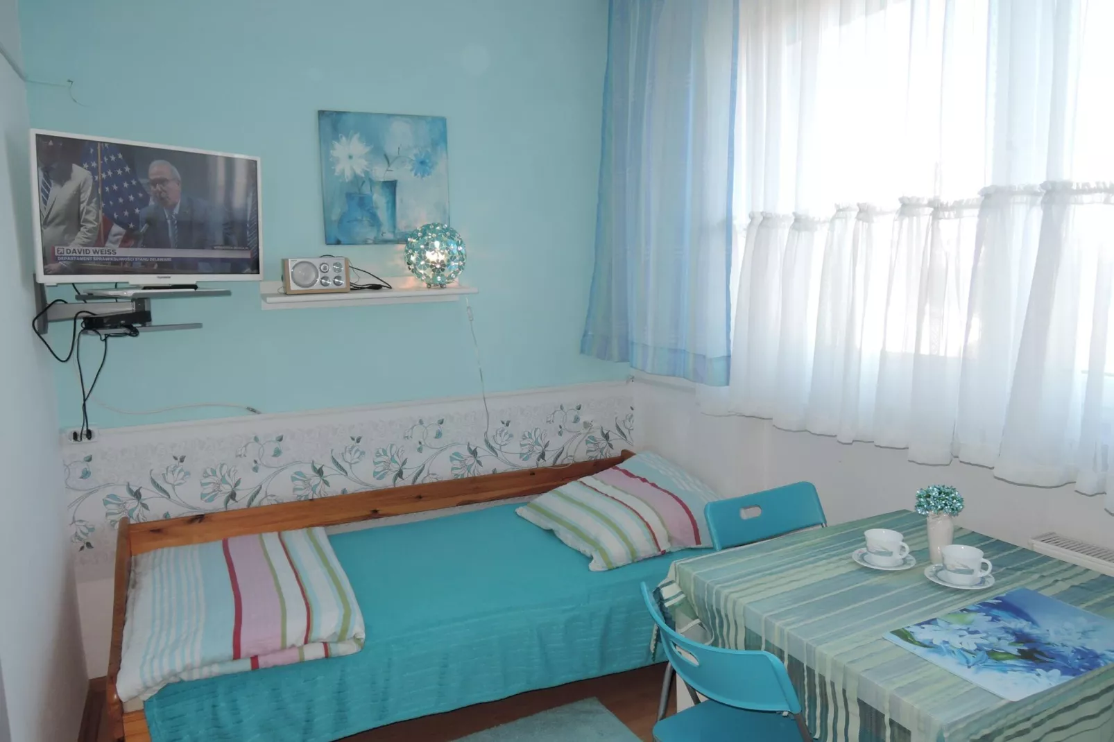 Trójka niebieska I piętro-Bedroom